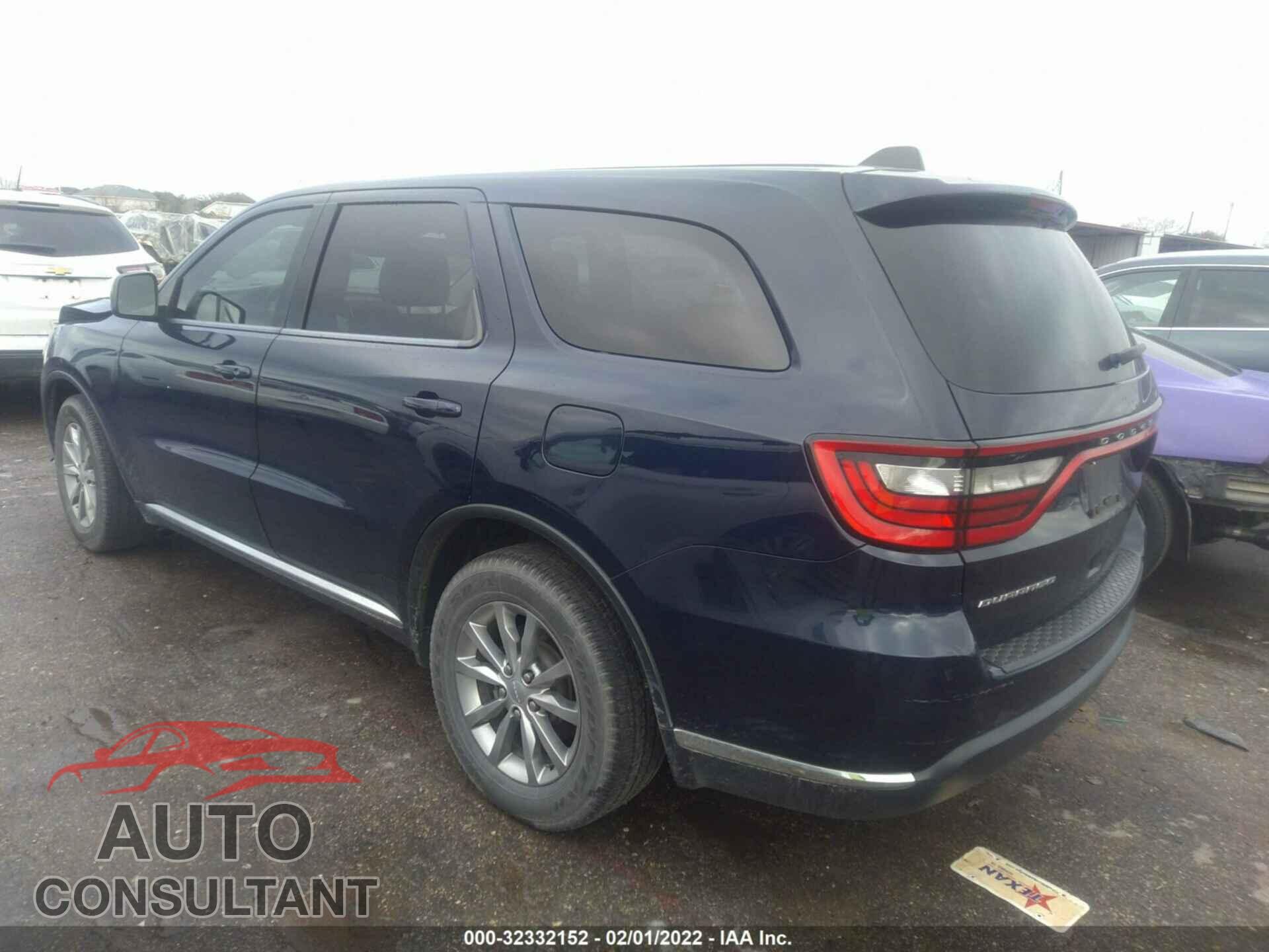DODGE DURANGO 2017 - 1C4RDHAG2HC652294