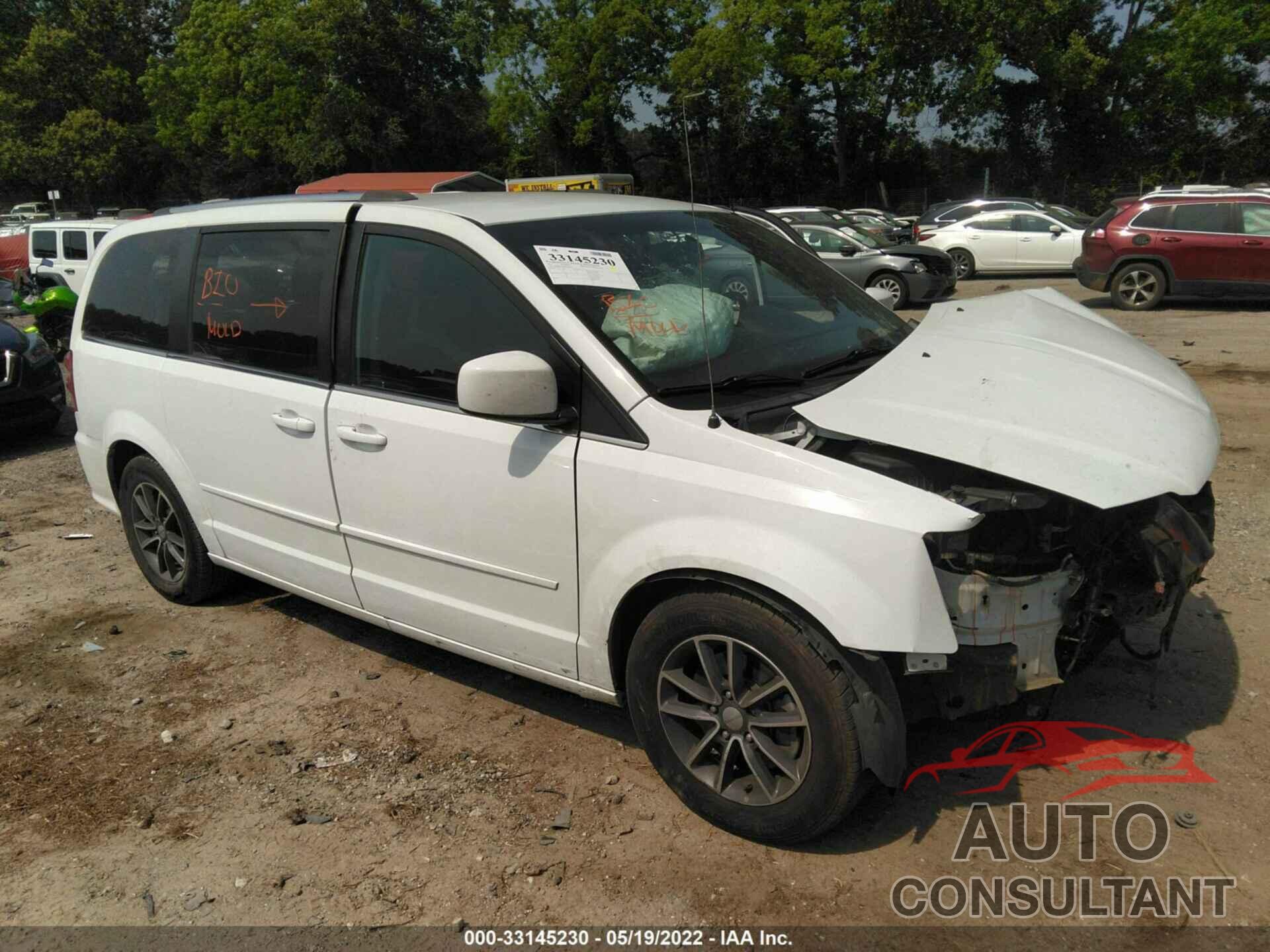 DODGE GRAND CARAVAN 2017 - 2C4RDGCG8HR789237