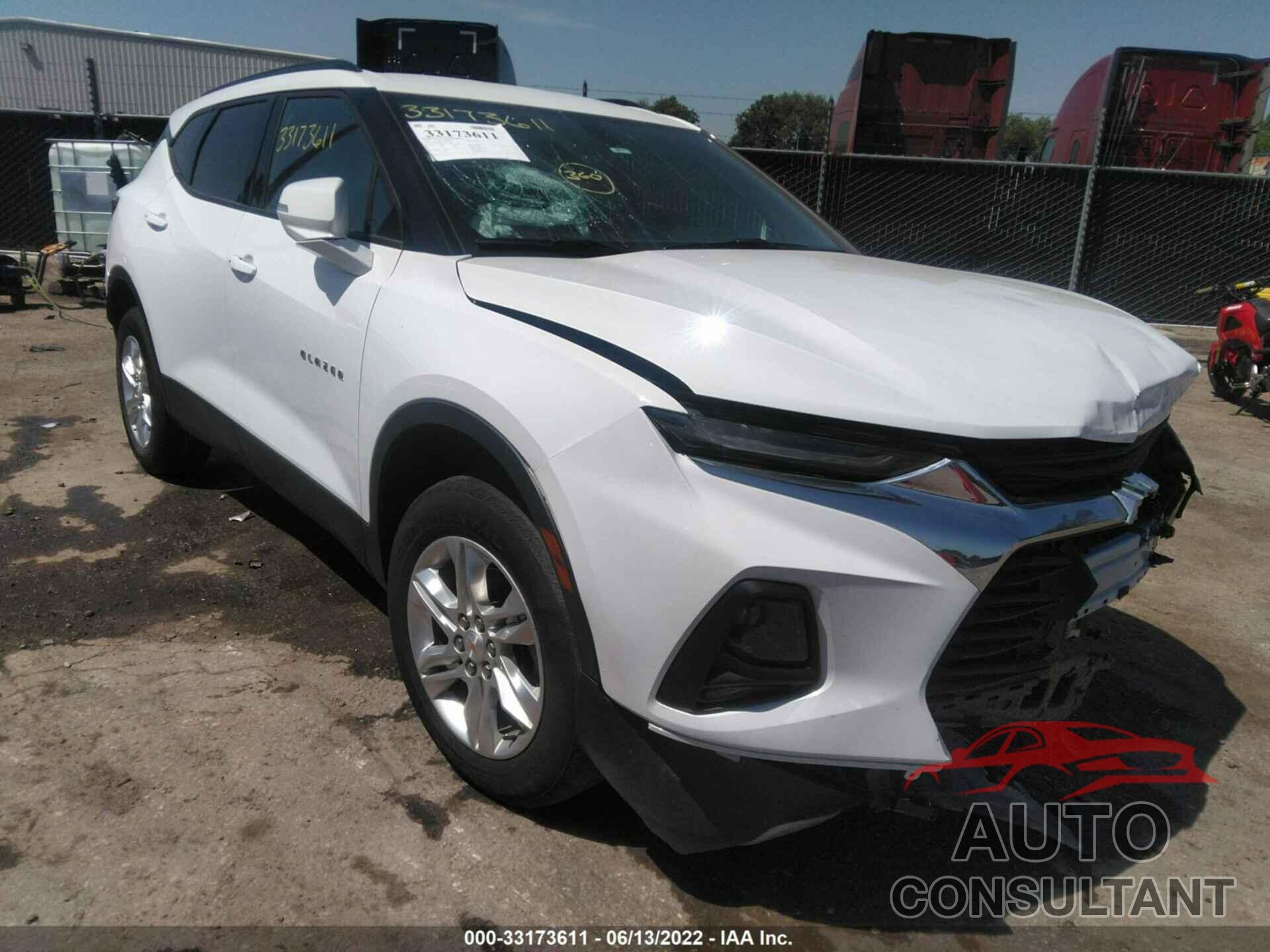 CHEVROLET BLAZER 2020 - 3GNKBBRA8LS711430