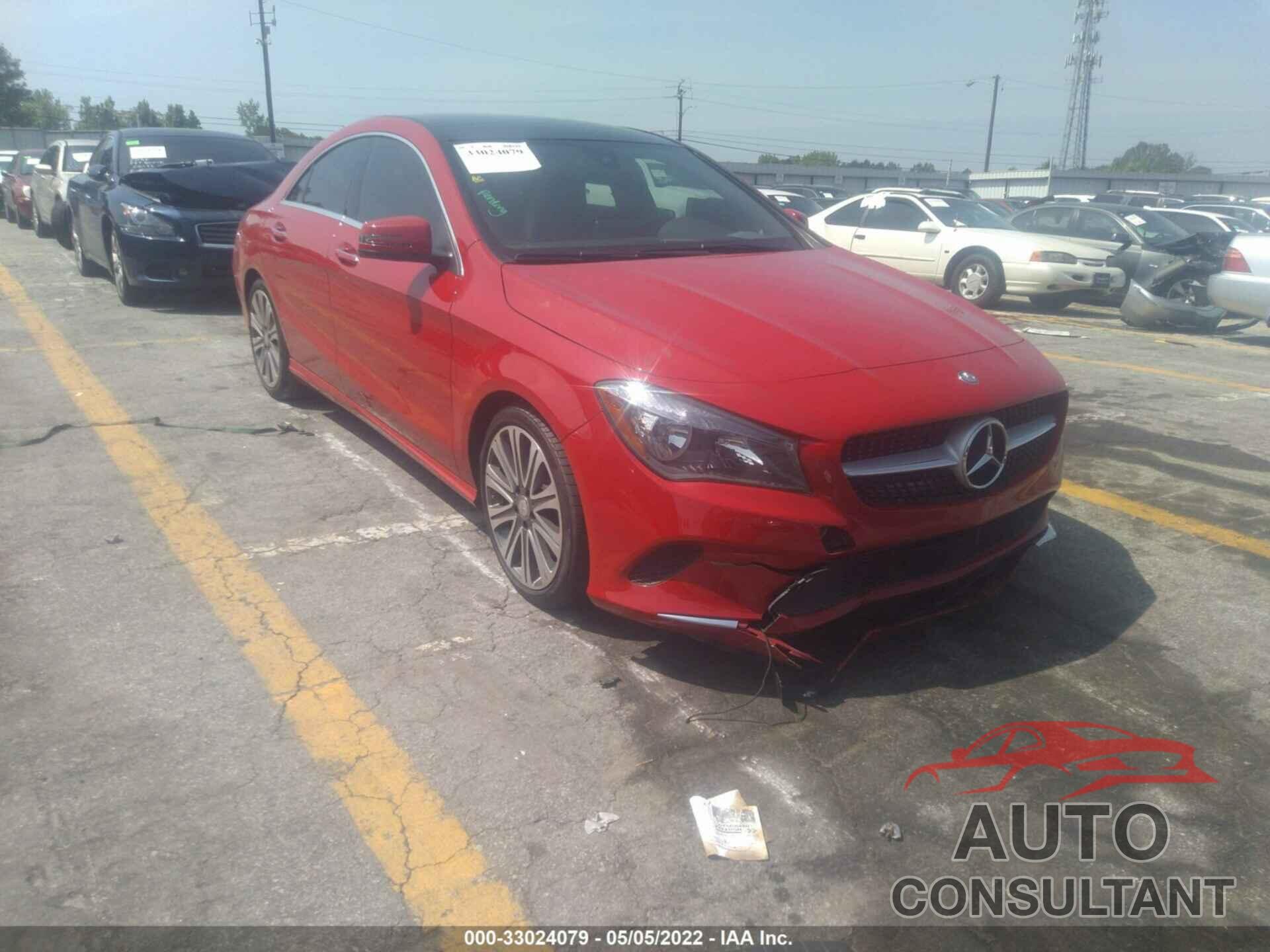 MERCEDES-BENZ CLA 2017 - WDDSJ4EBXHN461105