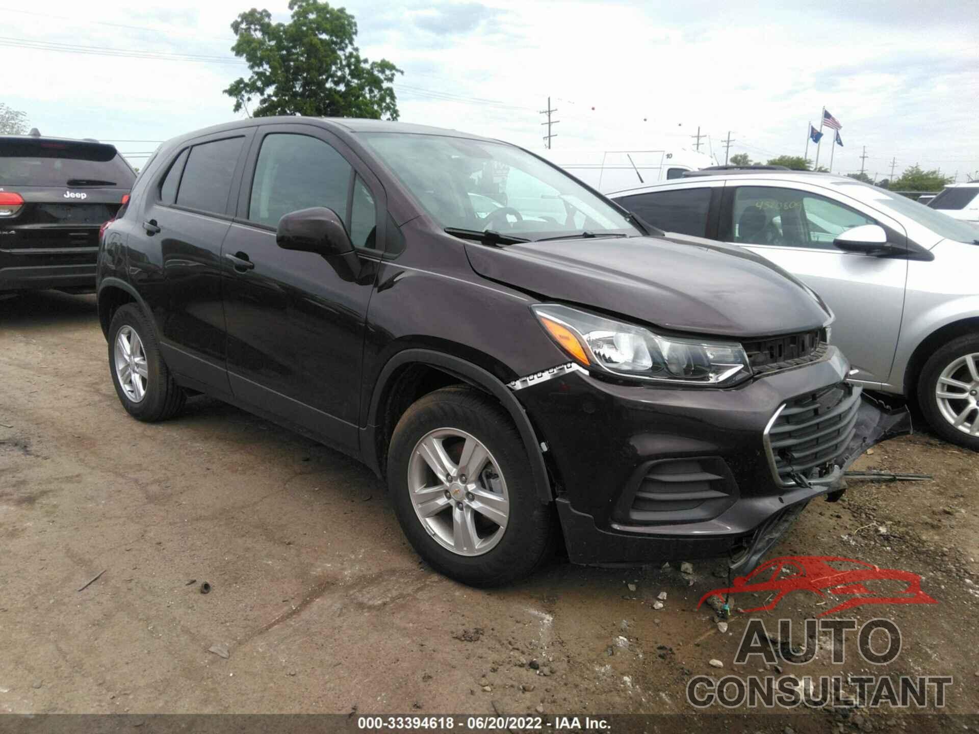 CHEVROLET TRAX 2021 - KL7CJNSB2MB349027