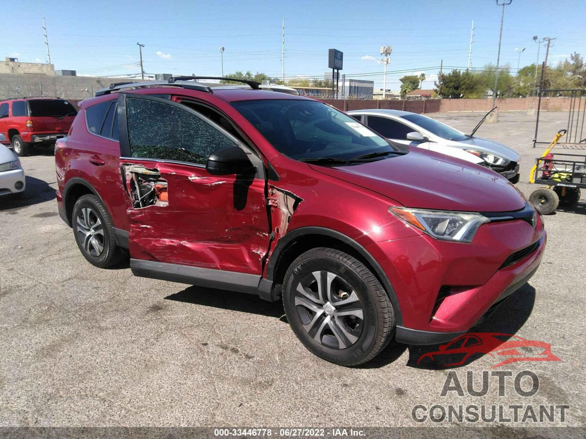 TOYOTA RAV4 2018 - 2T3ZFREV9JW473648