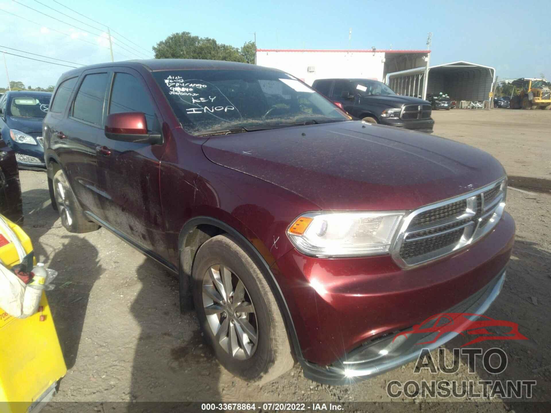 DODGE DURANGO 2017 - 1C4RDHAG6HC944840