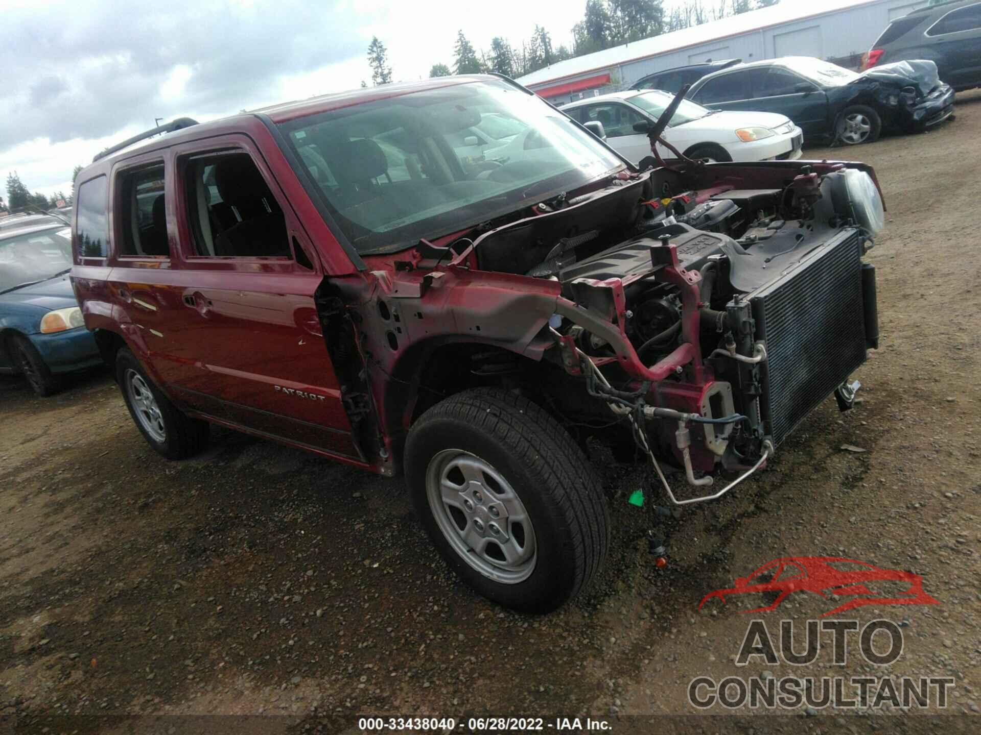 JEEP PATRIOT 2017 - 1C4NJRBB8HD138007