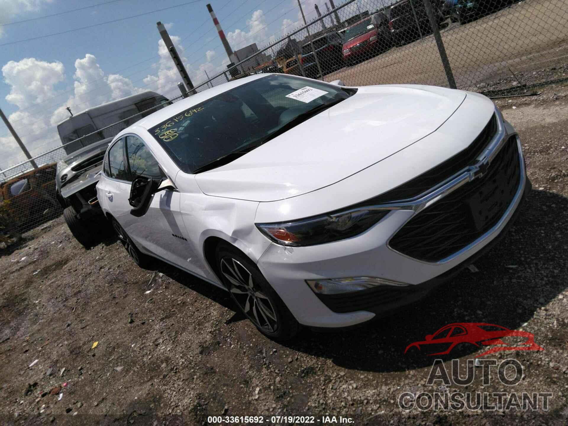 CHEVROLET MALIBU 2020 - 1G1ZG5ST7LF026399