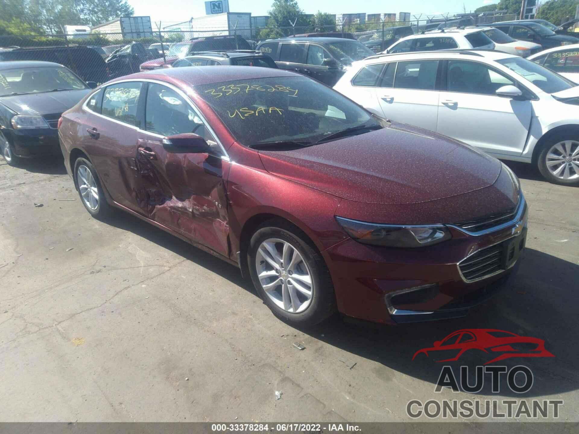 CHEVROLET MALIBU 2016 - 1G1ZE5ST2GF173080