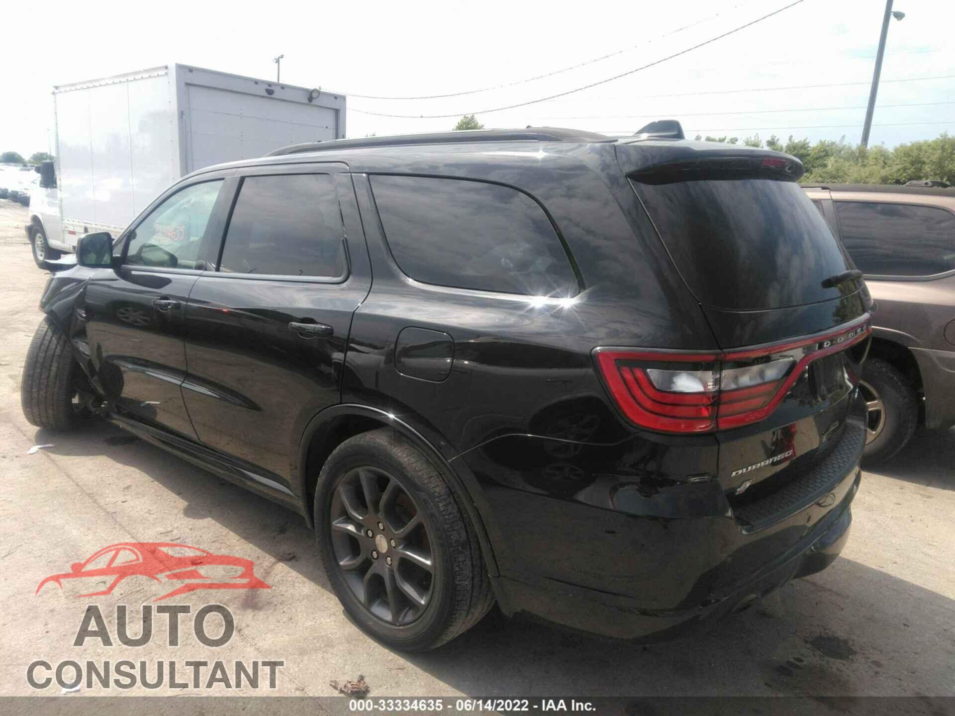 DODGE DURANGO 2018 - 1C4SDJCTXJC314814