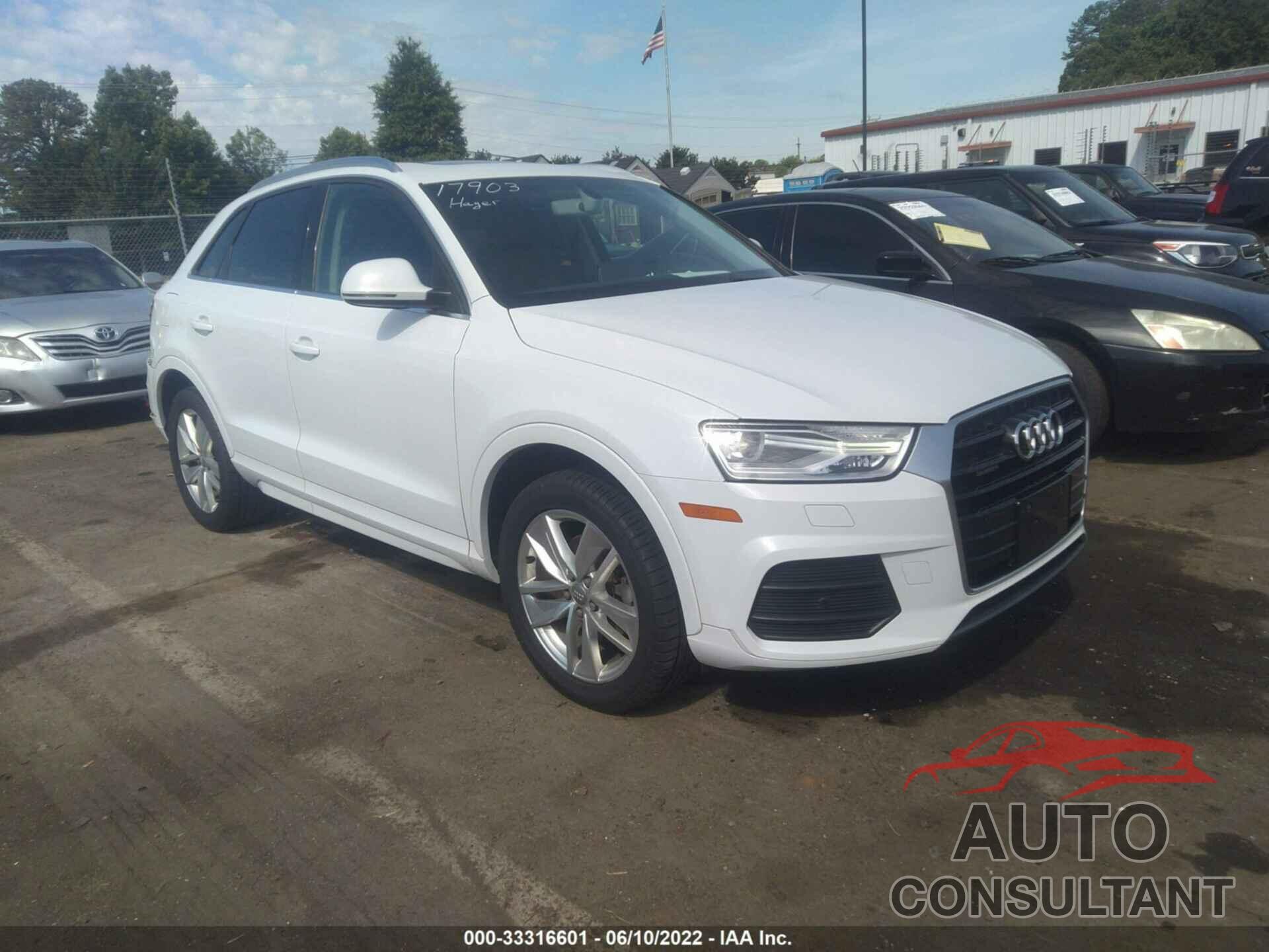 AUDI Q3 2016 - WA1EFCFS3GR022704