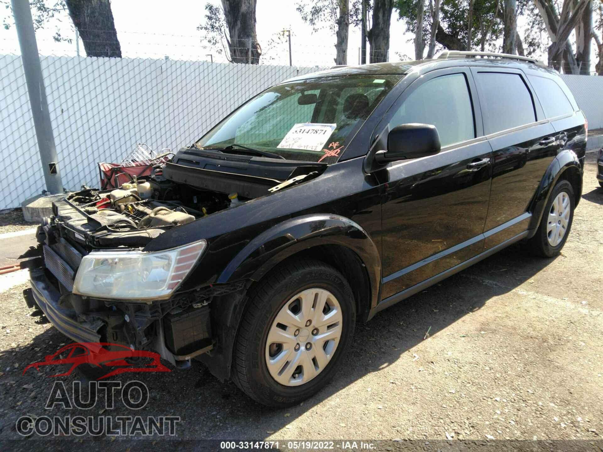 DODGE JOURNEY 2017 - 3C4PDCAB4HT568948