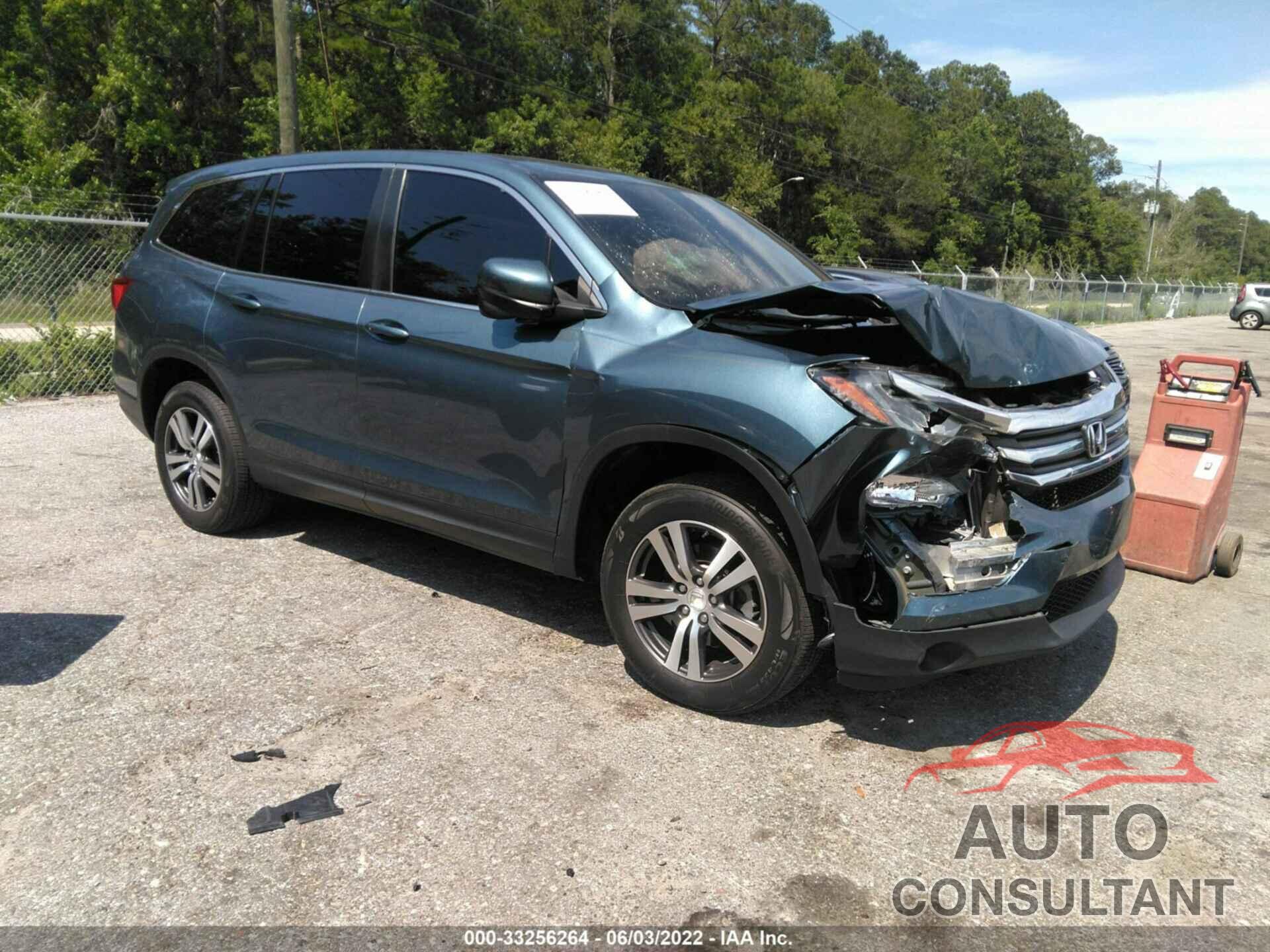 HONDA PILOT 2017 - 5FNYF6H35HB047802