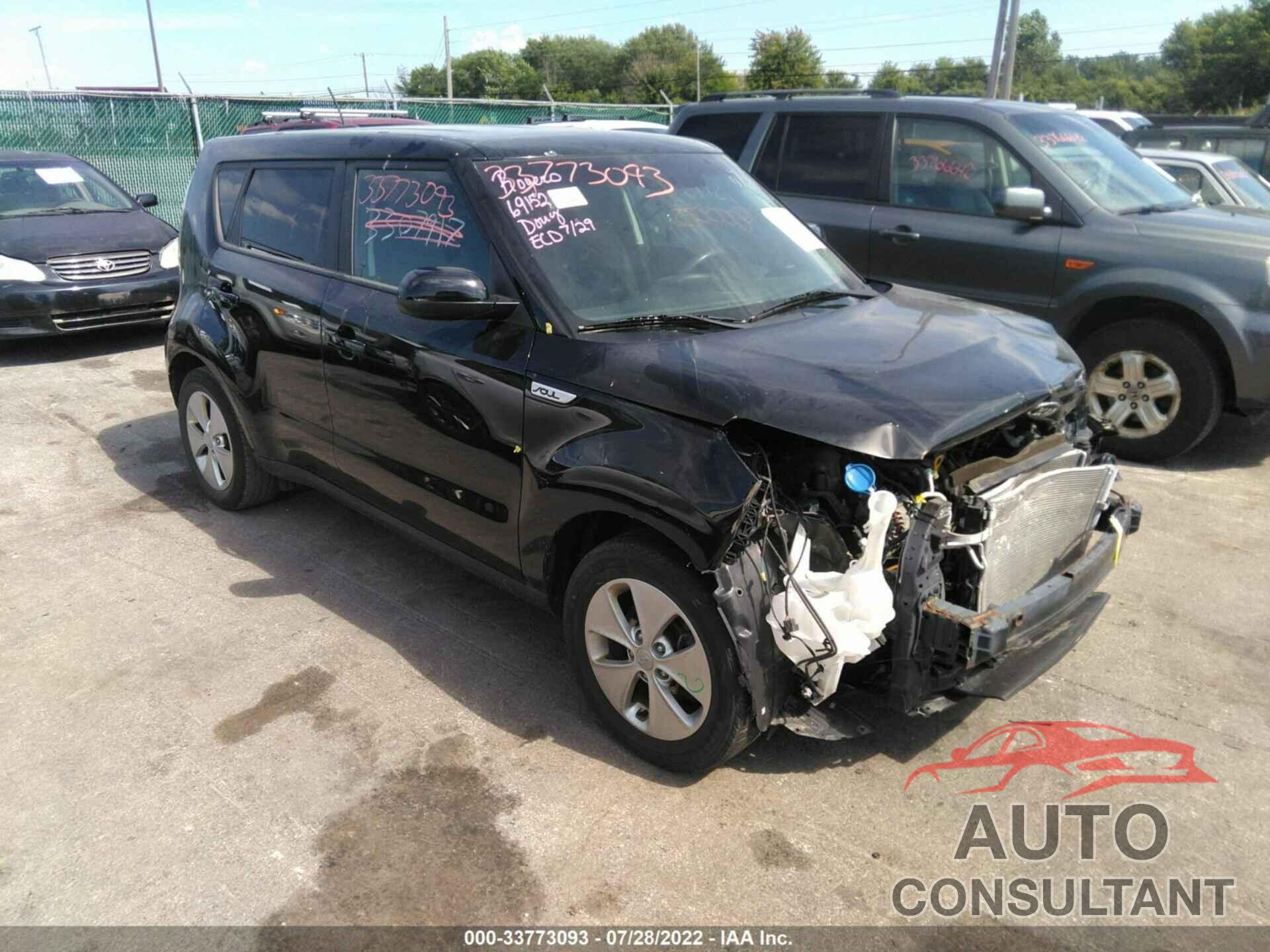 KIA SOUL 2016 - KNDJN2A24G7361489