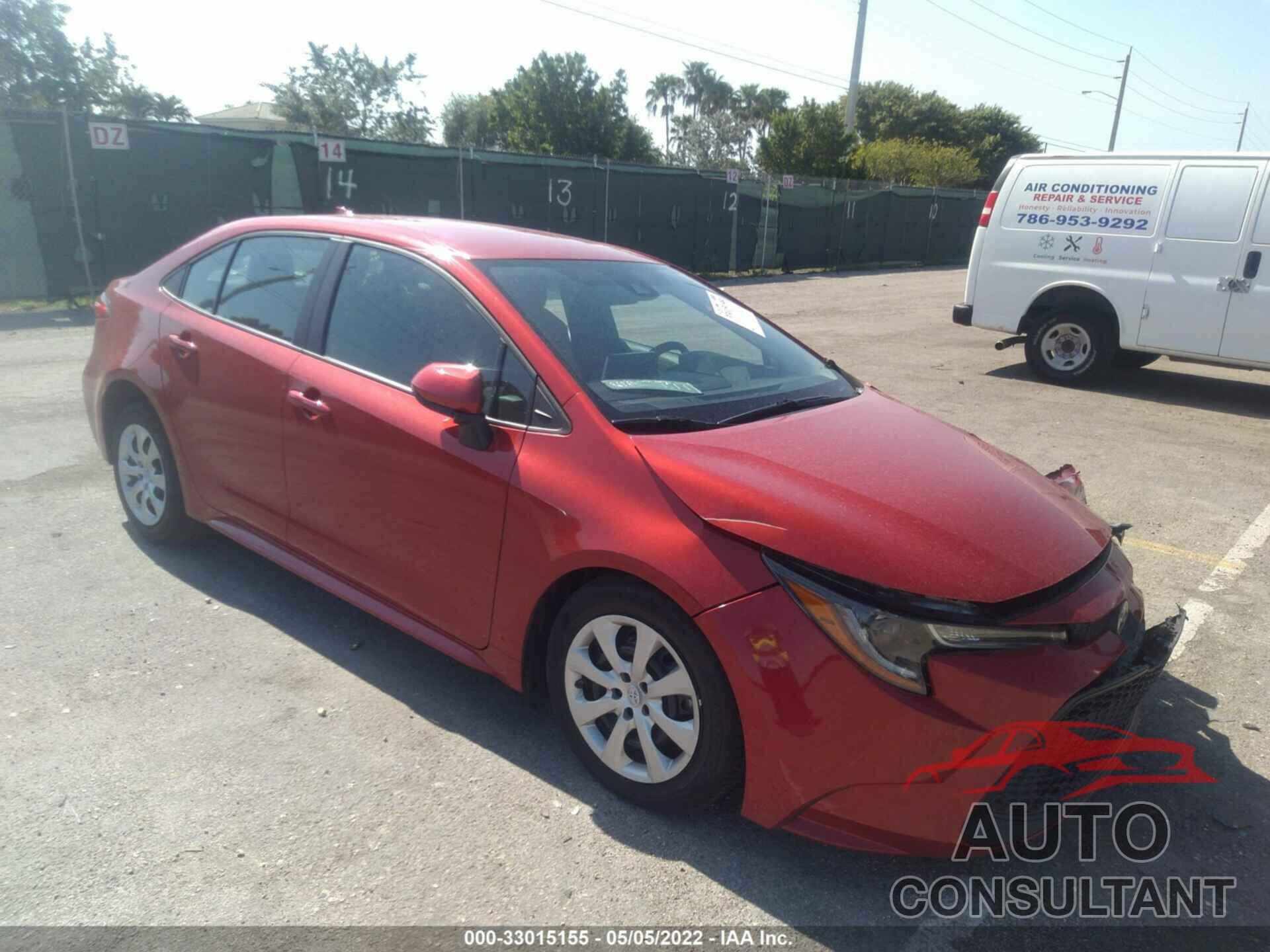 TOYOTA COROLLA 2020 - 5YFEPRAE3LP067251