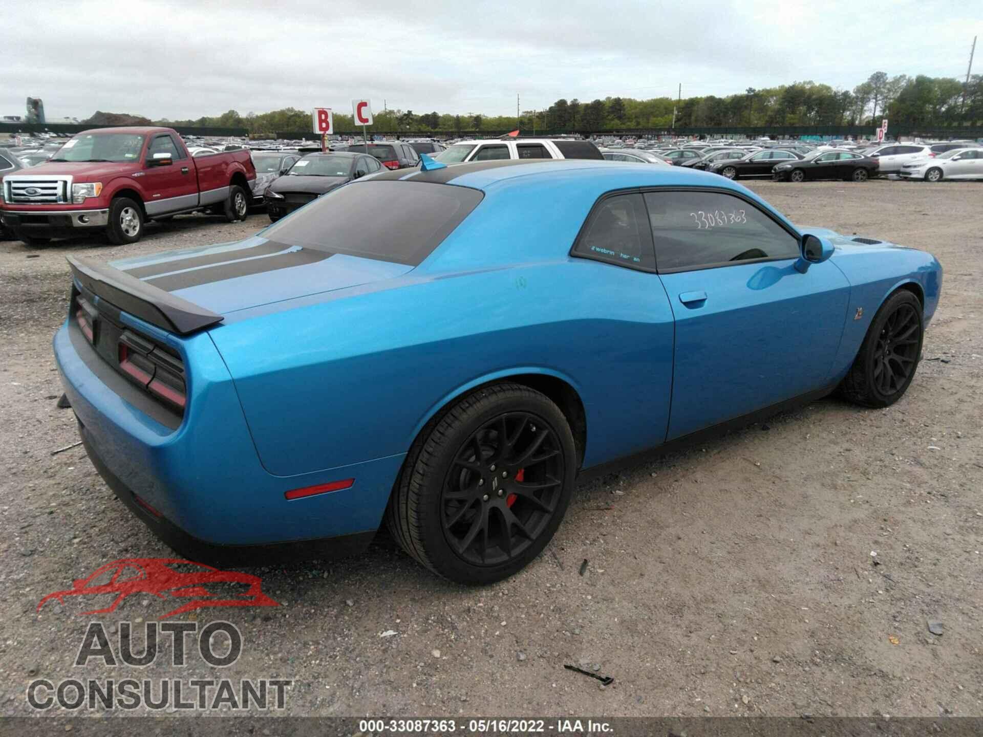DODGE CHALLENGER 2019 - 2C3CDZFJ0KH552185