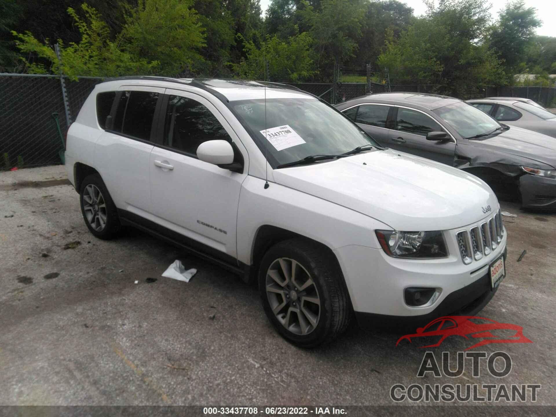 JEEP COMPASS 2017 - 1C4NJDEB8HD100940