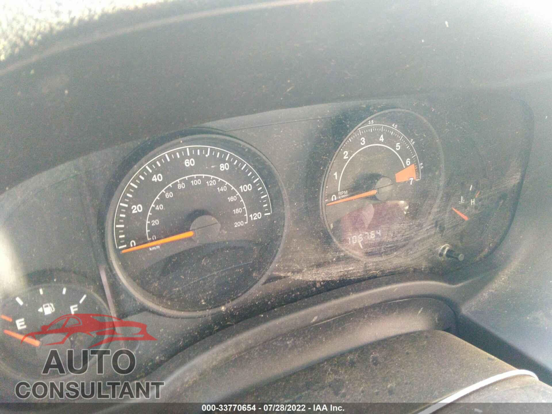 JEEP COMPASS 2016 - 1C4NJCBA2GD688225