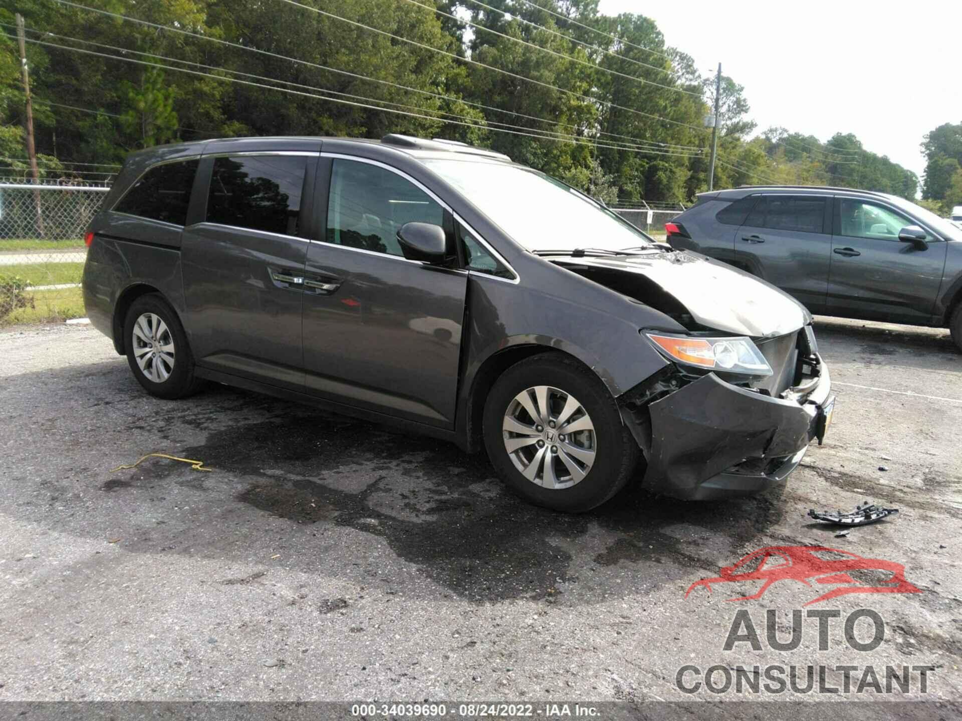 HONDA ODYSSEY 2016 - 5FNRL5H62GB114811