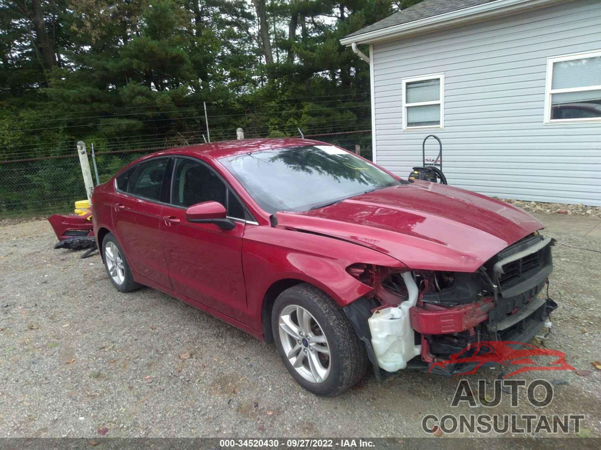 FORD FUSION 2018 - 3FA6P0HD1JR283934
