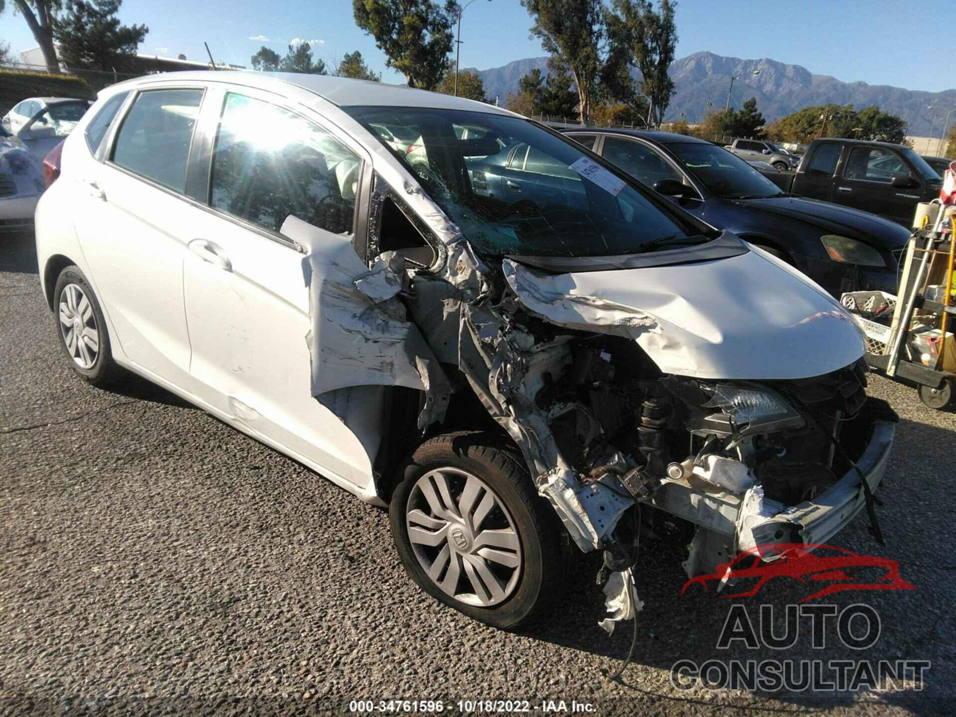 HONDA FIT 2016 - JHMGK5H55GS012633