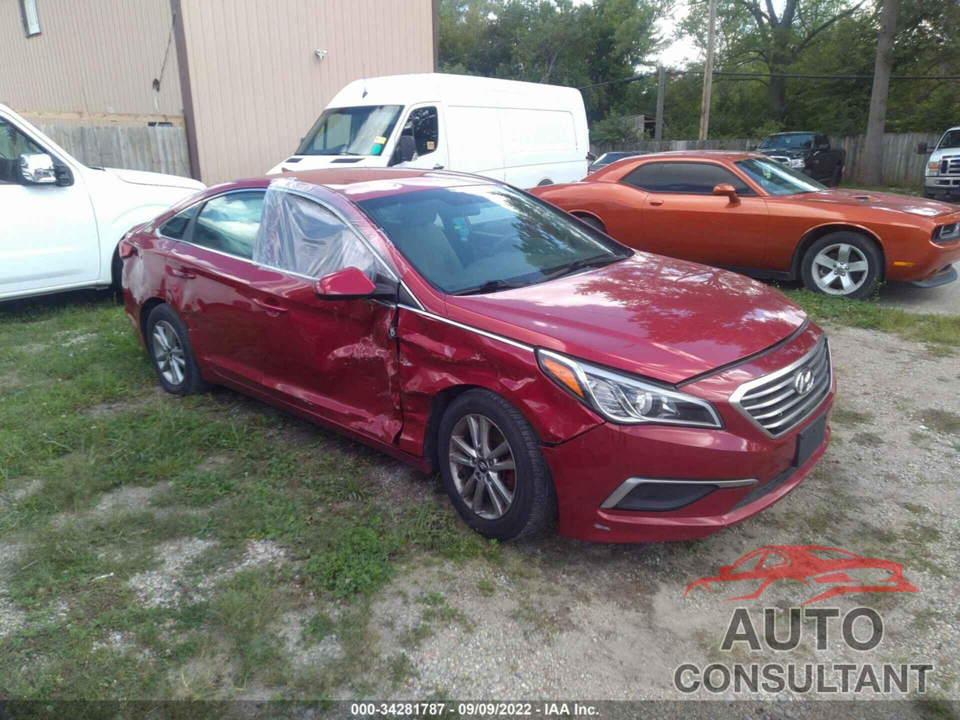 HYUNDAI SONATA 2017 - 5NPE24AF1HH465377