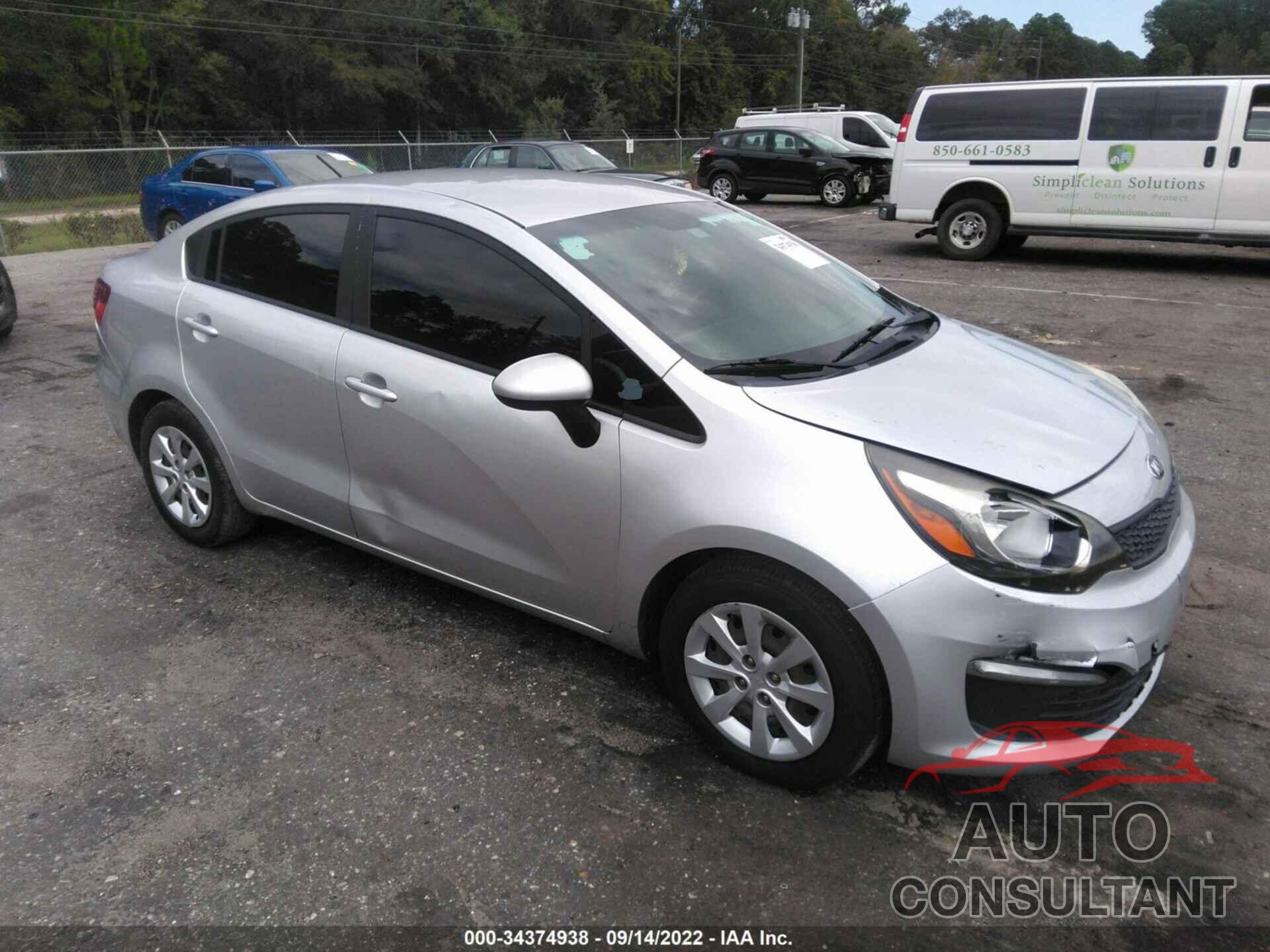 KIA RIO 2016 - KNADM4A37G6691747