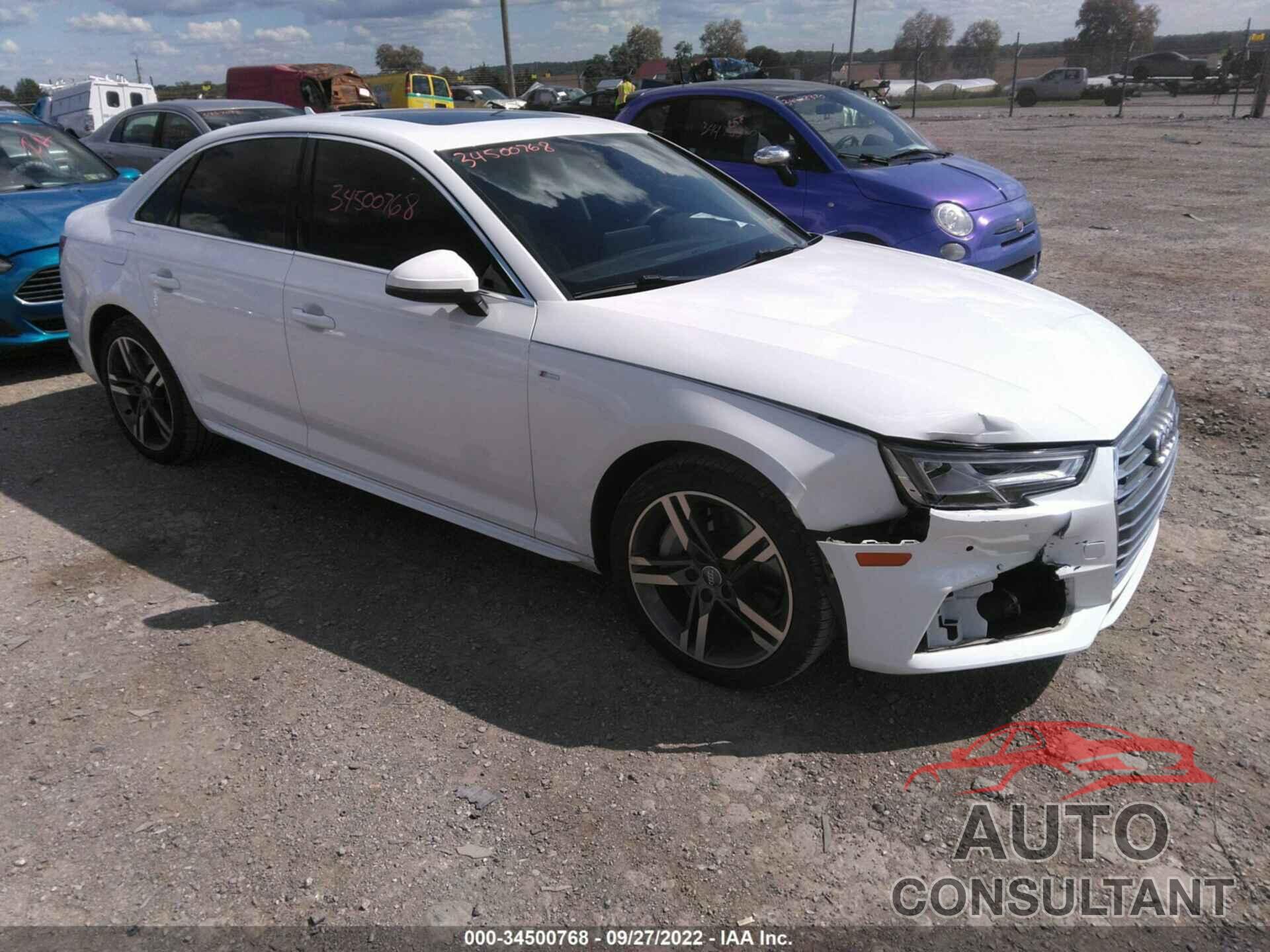 AUDI A4 2017 - WAUENAF43HN007351