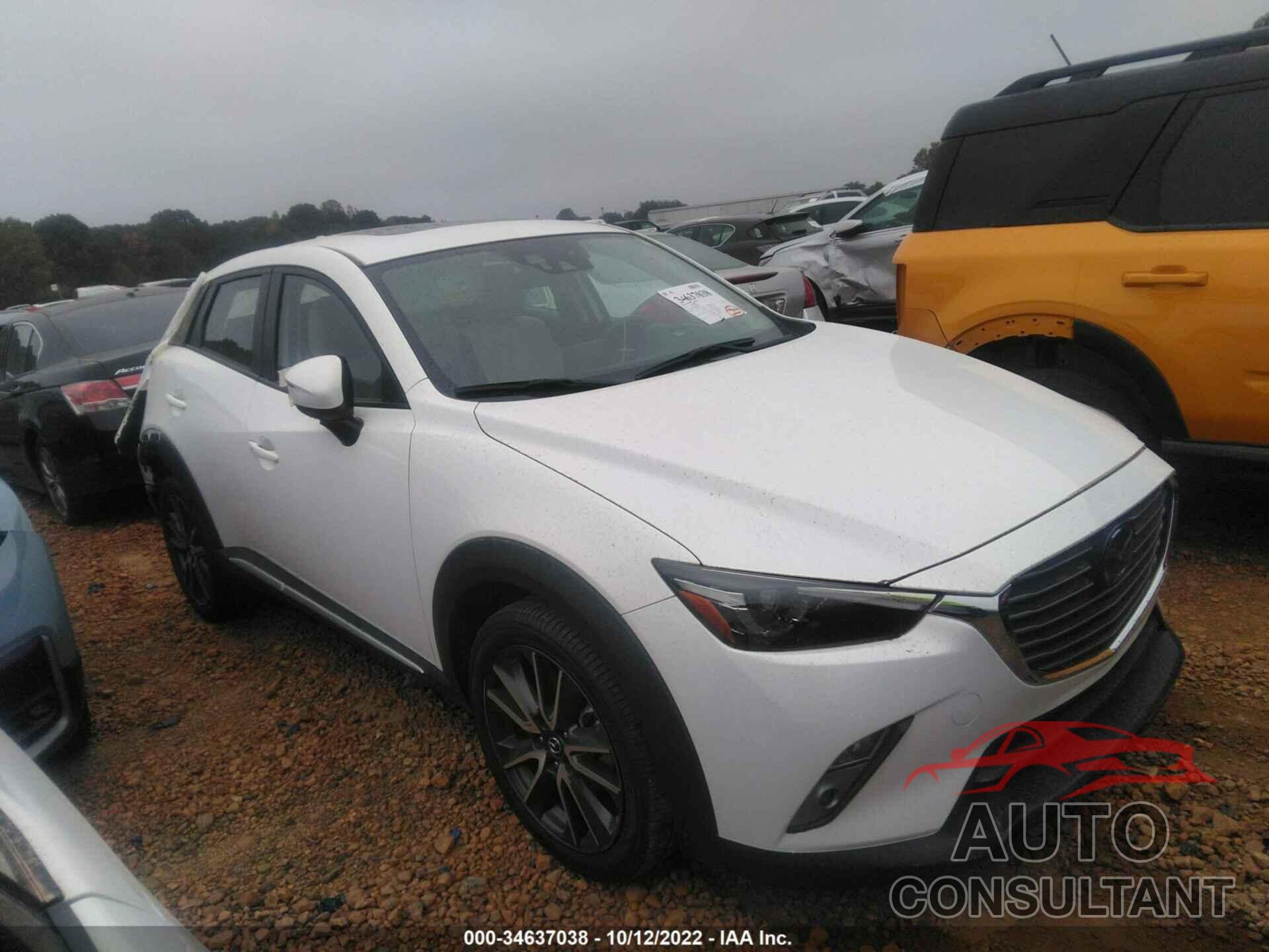 MAZDA CX-3 2016 - JM1DKBD79G0125135