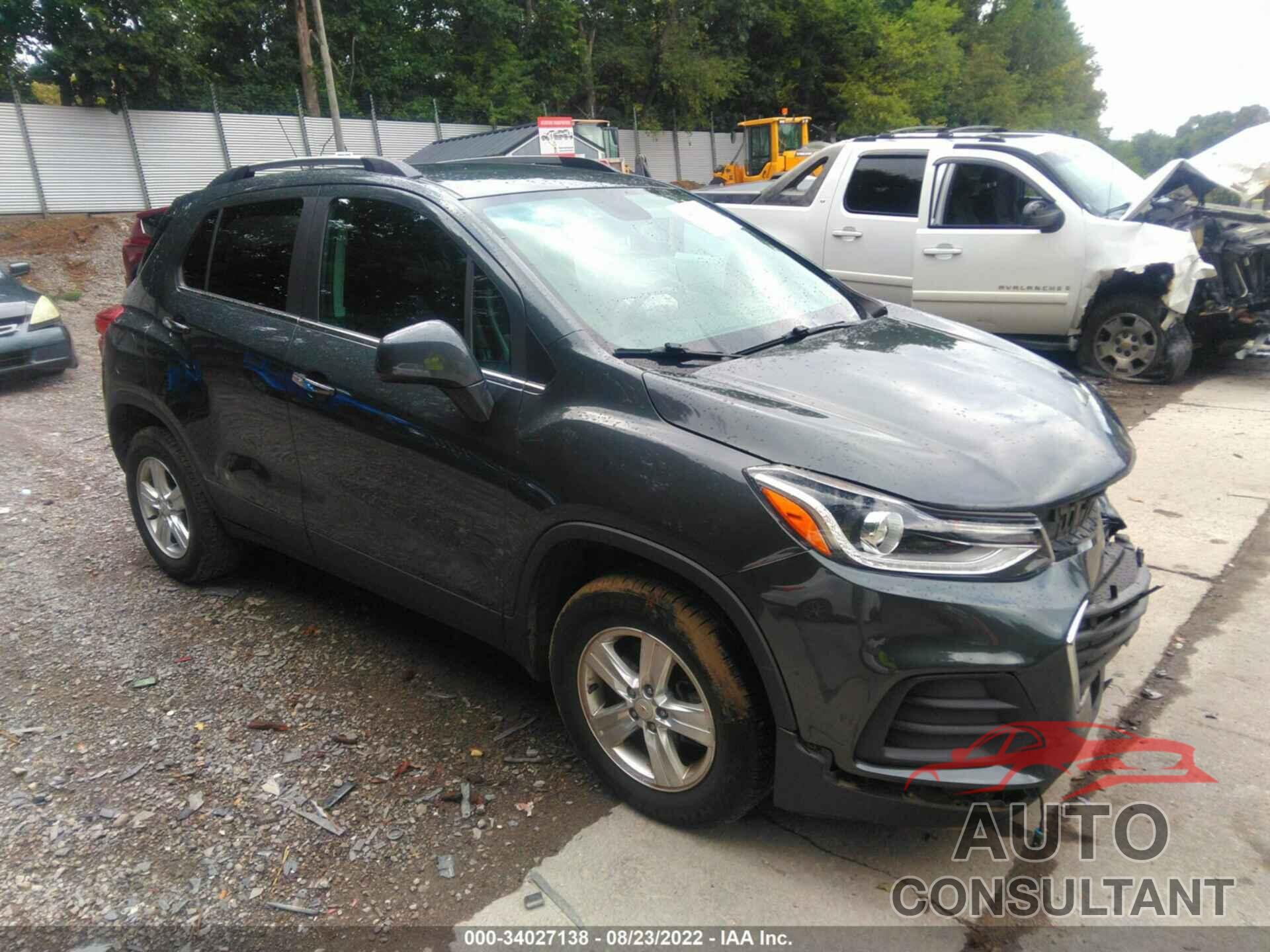 CHEVROLET TRAX 2018 - KL7CJPSB3JB599741