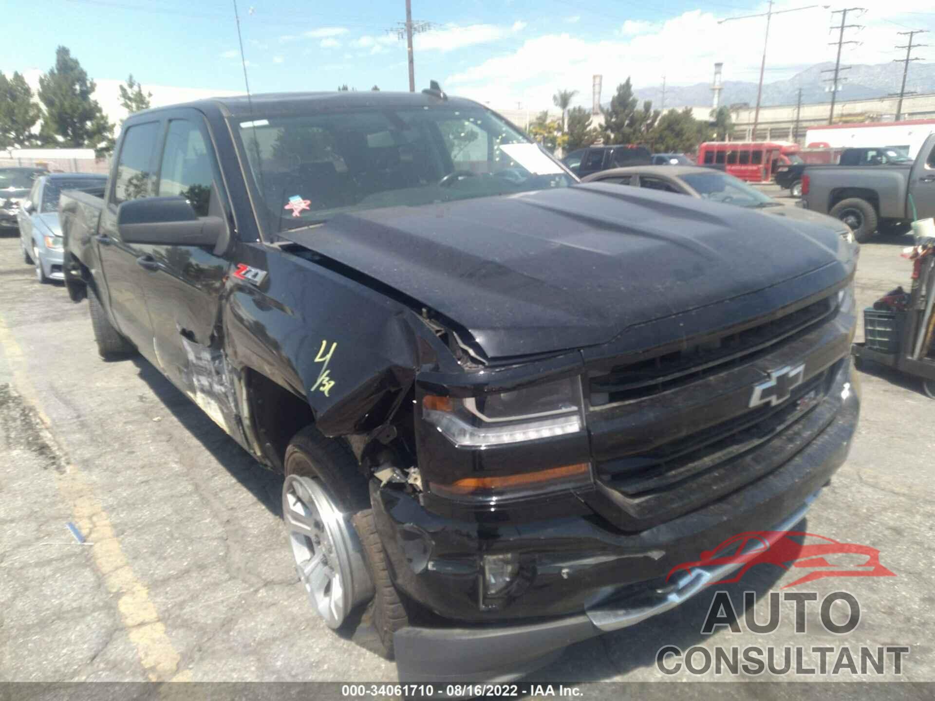 CHEVROLET SILVERADO 1500 2017 - 3GCUKREC0HG169686