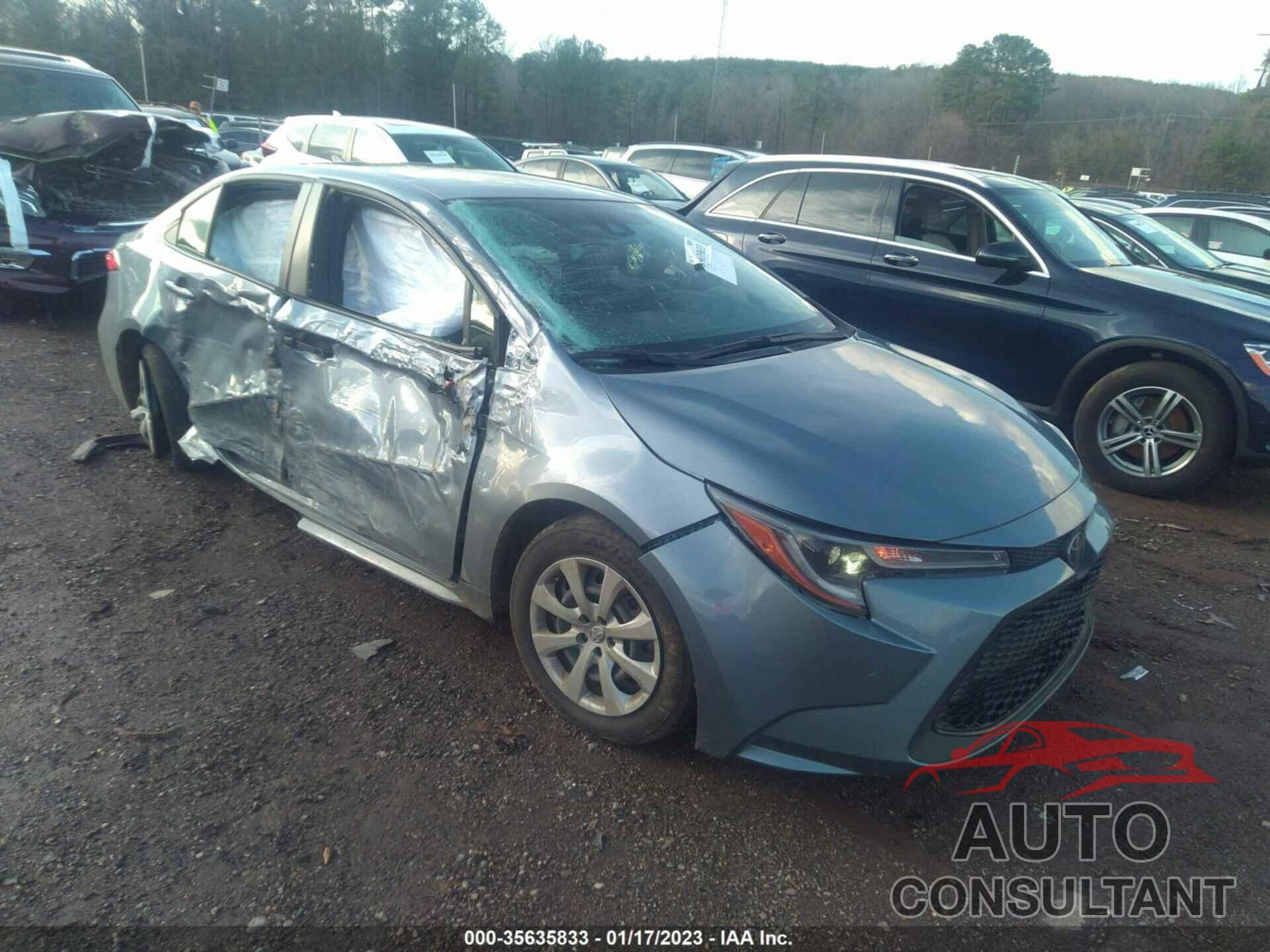 TOYOTA COROLLA 2022 - JTDEPMAE0N3023416