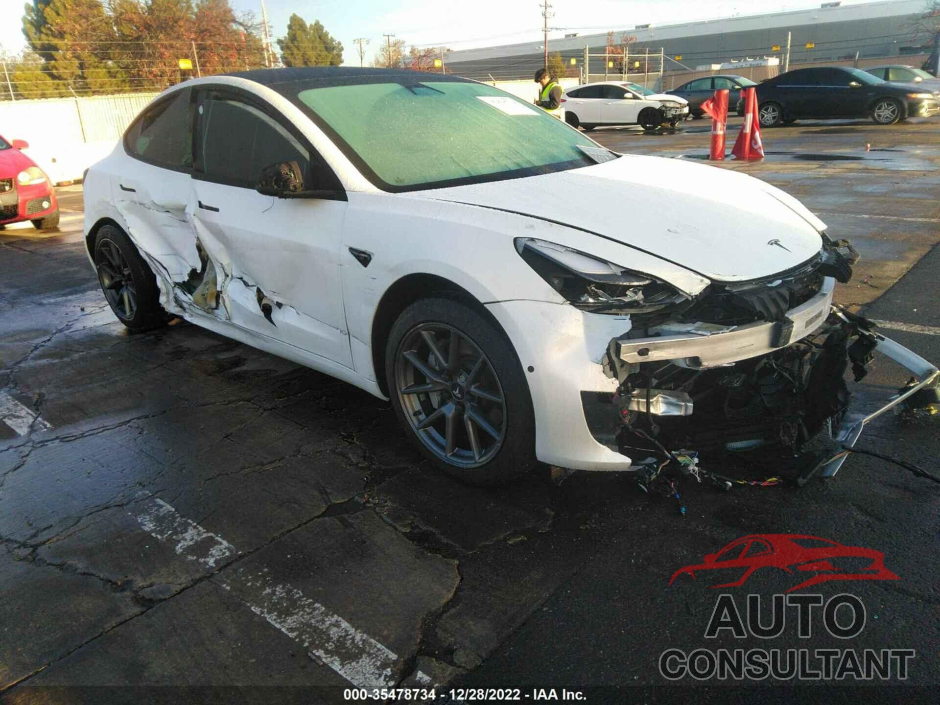 TESLA MODEL 3 2021 - 5YJ3E1EB6MF876125