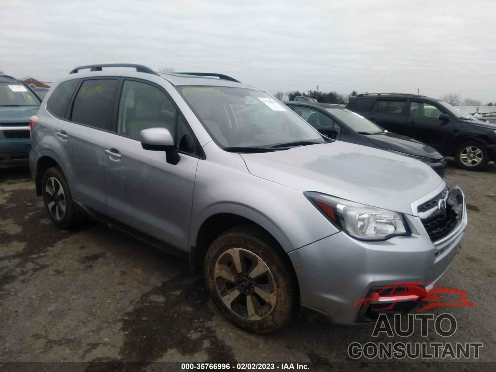 SUBARU FORESTER 2018 - JF2SJAEC3JH600580