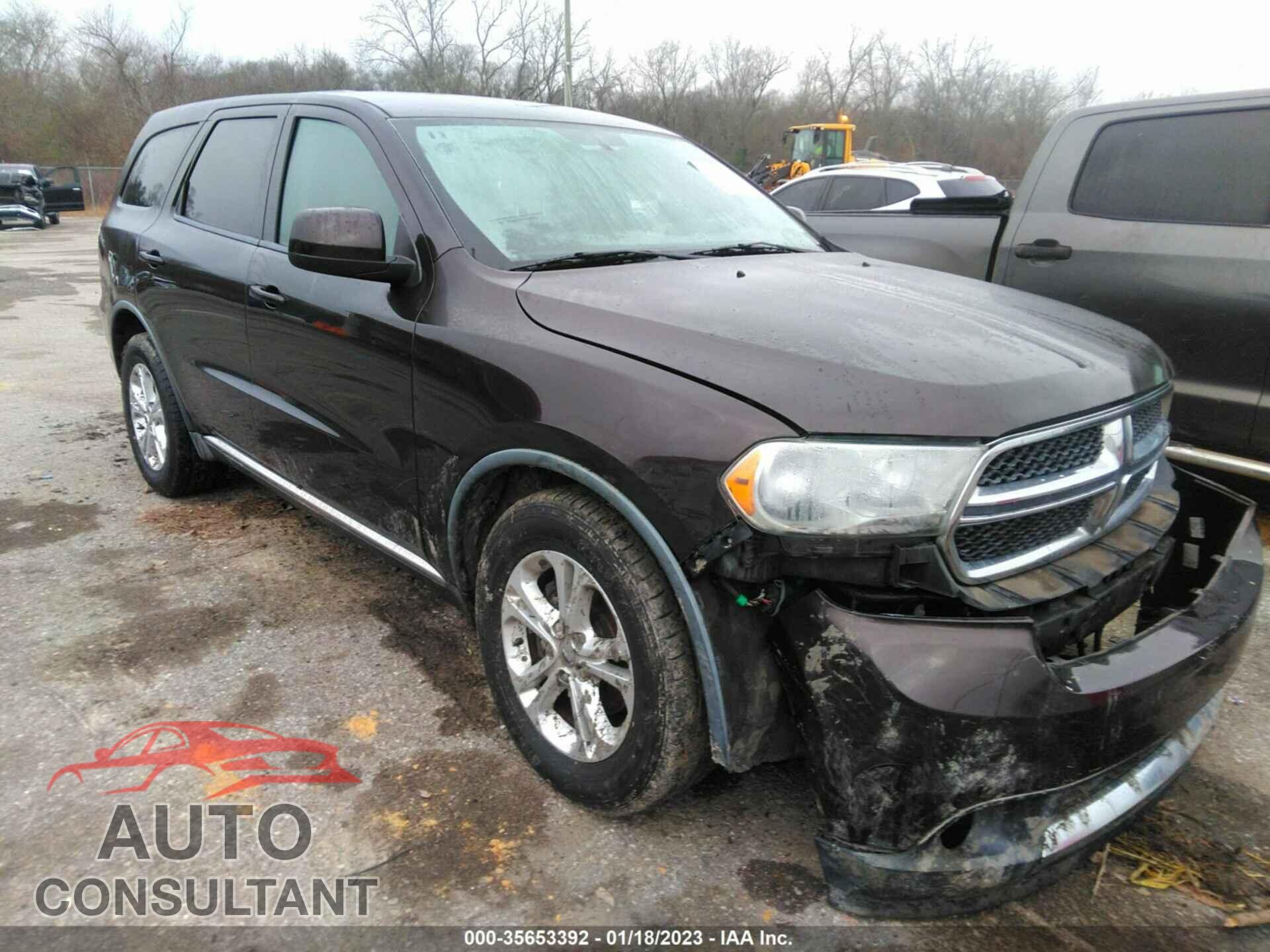 DODGE DURANGO 2012 - 1C4RDHAG2CC196869