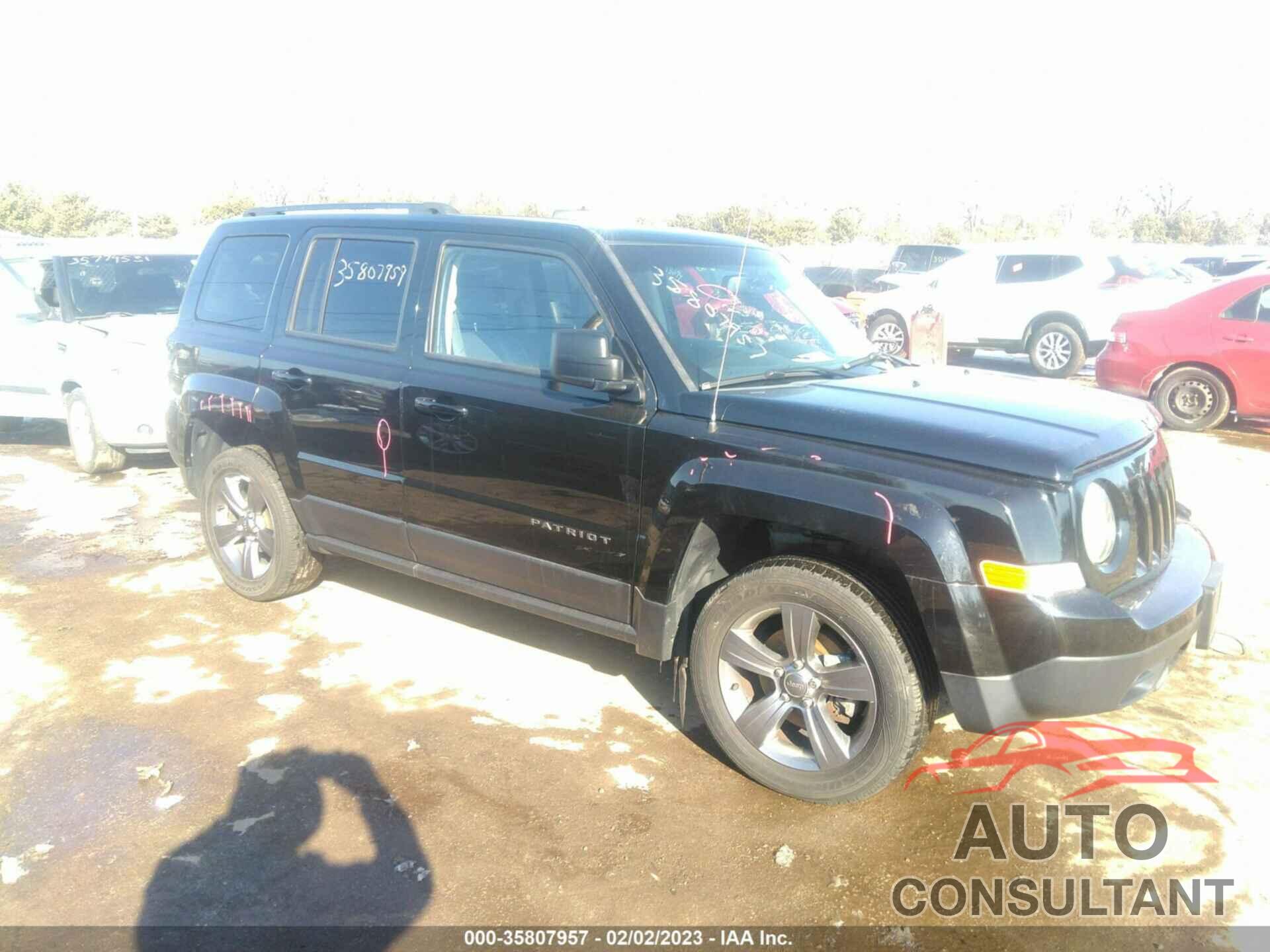 JEEP PATRIOT 2016 - 1C4NJPBA0GD731385