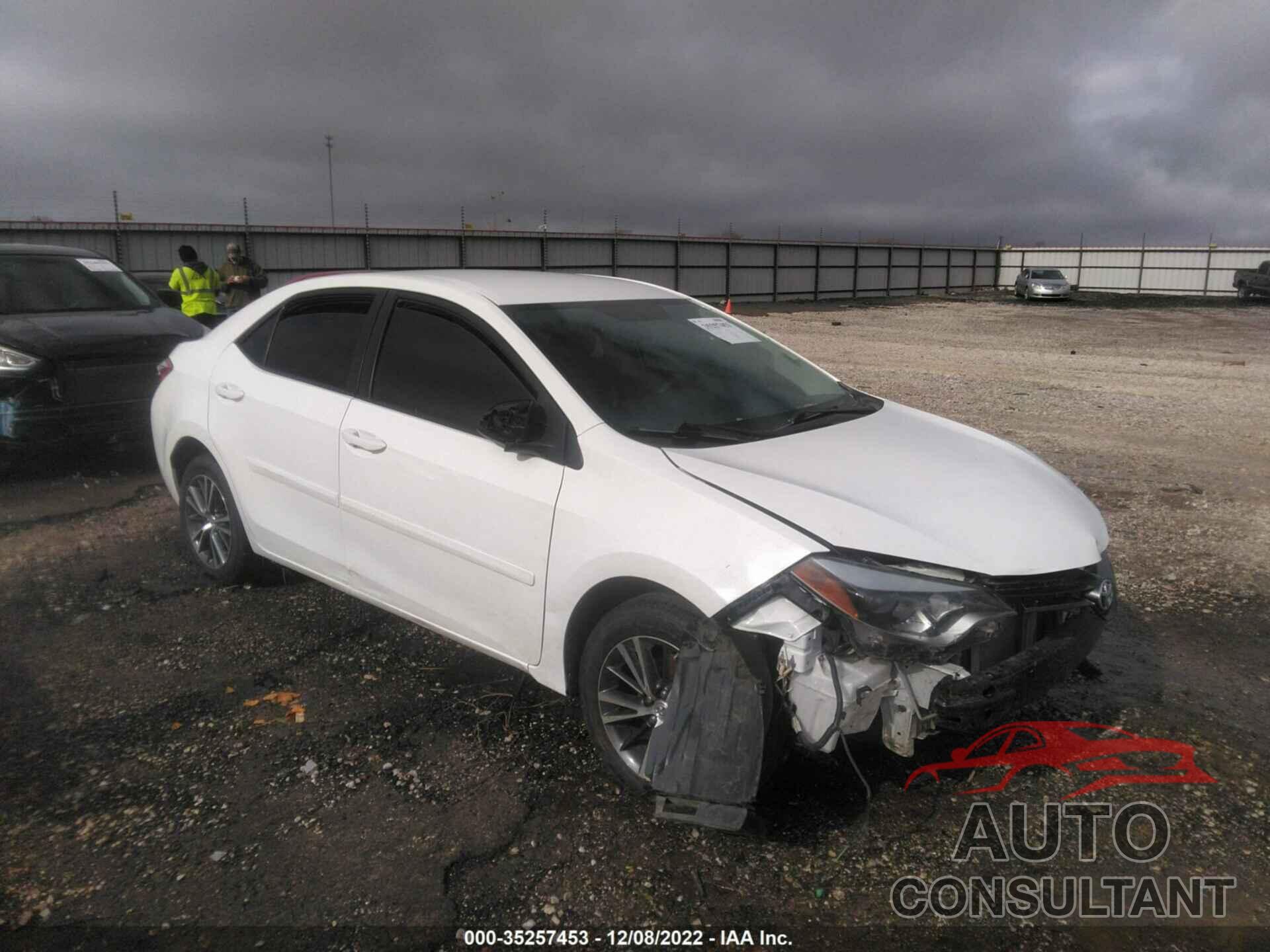 TOYOTA COROLLA 2016 - 5YFBURHE9GP422981