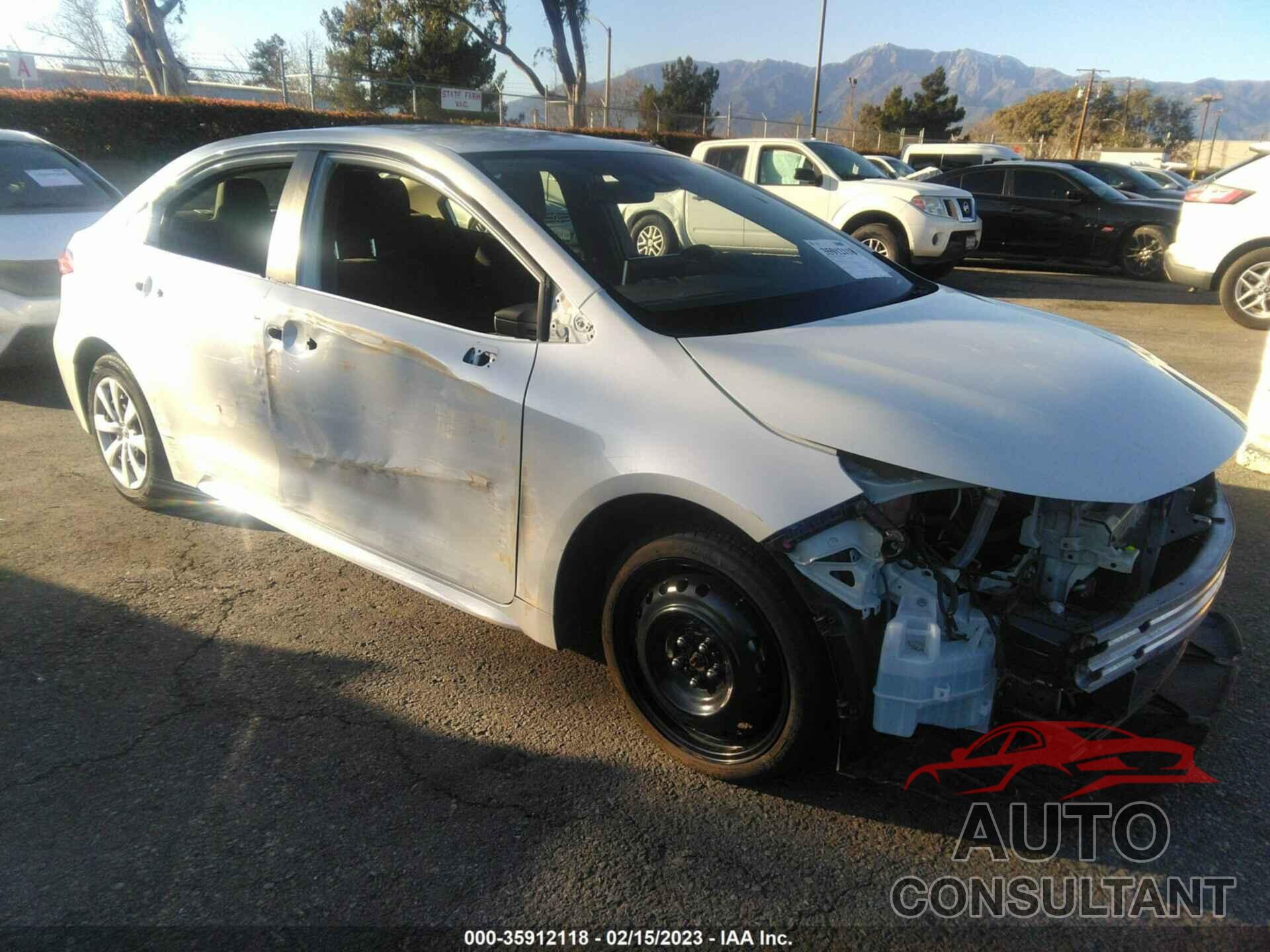 TOYOTA COROLLA 2020 - JTDEPRAE4LJ050818