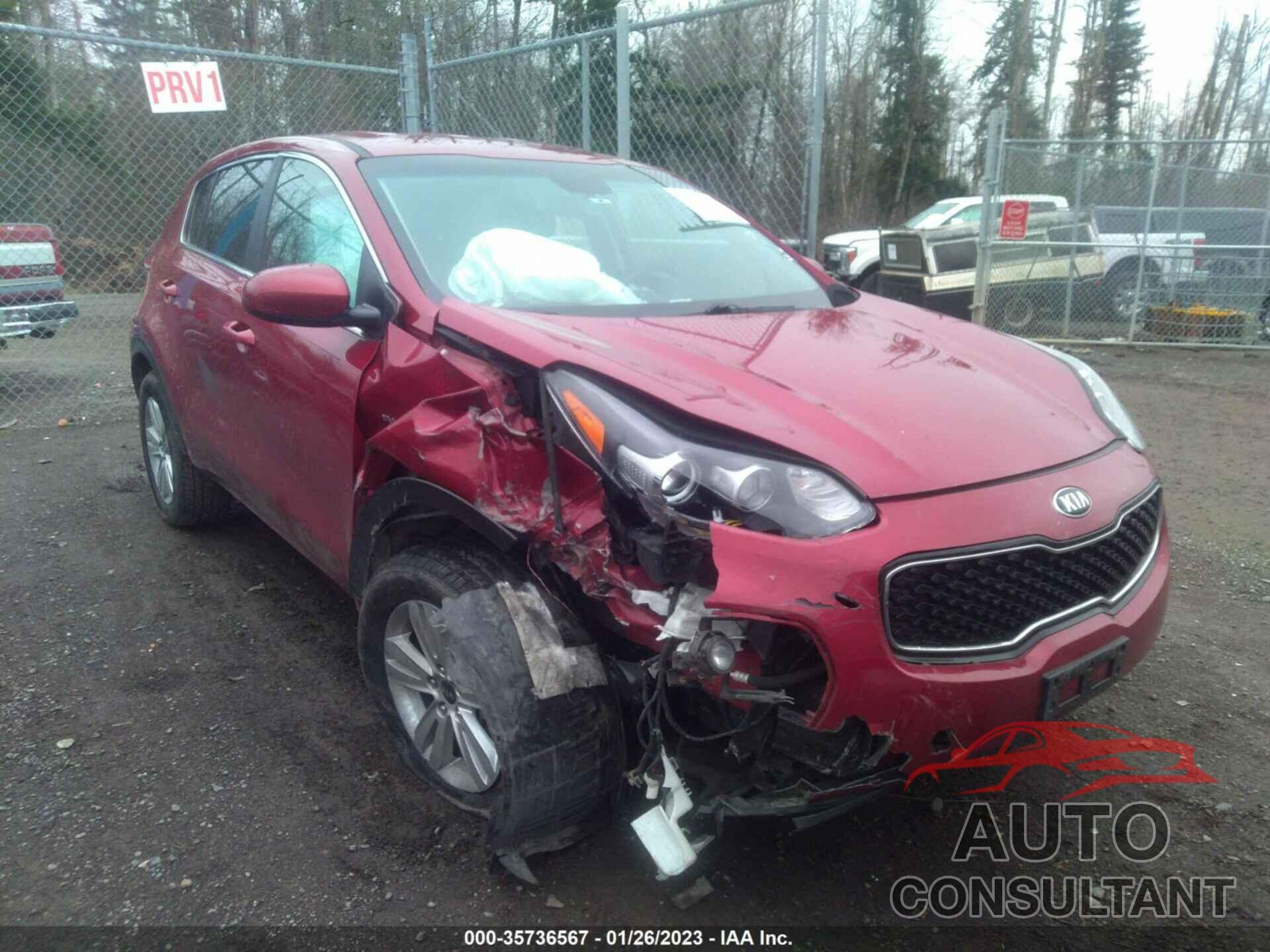 KIA SPORTAGE 2017 - KNDPMCAC0H7297495