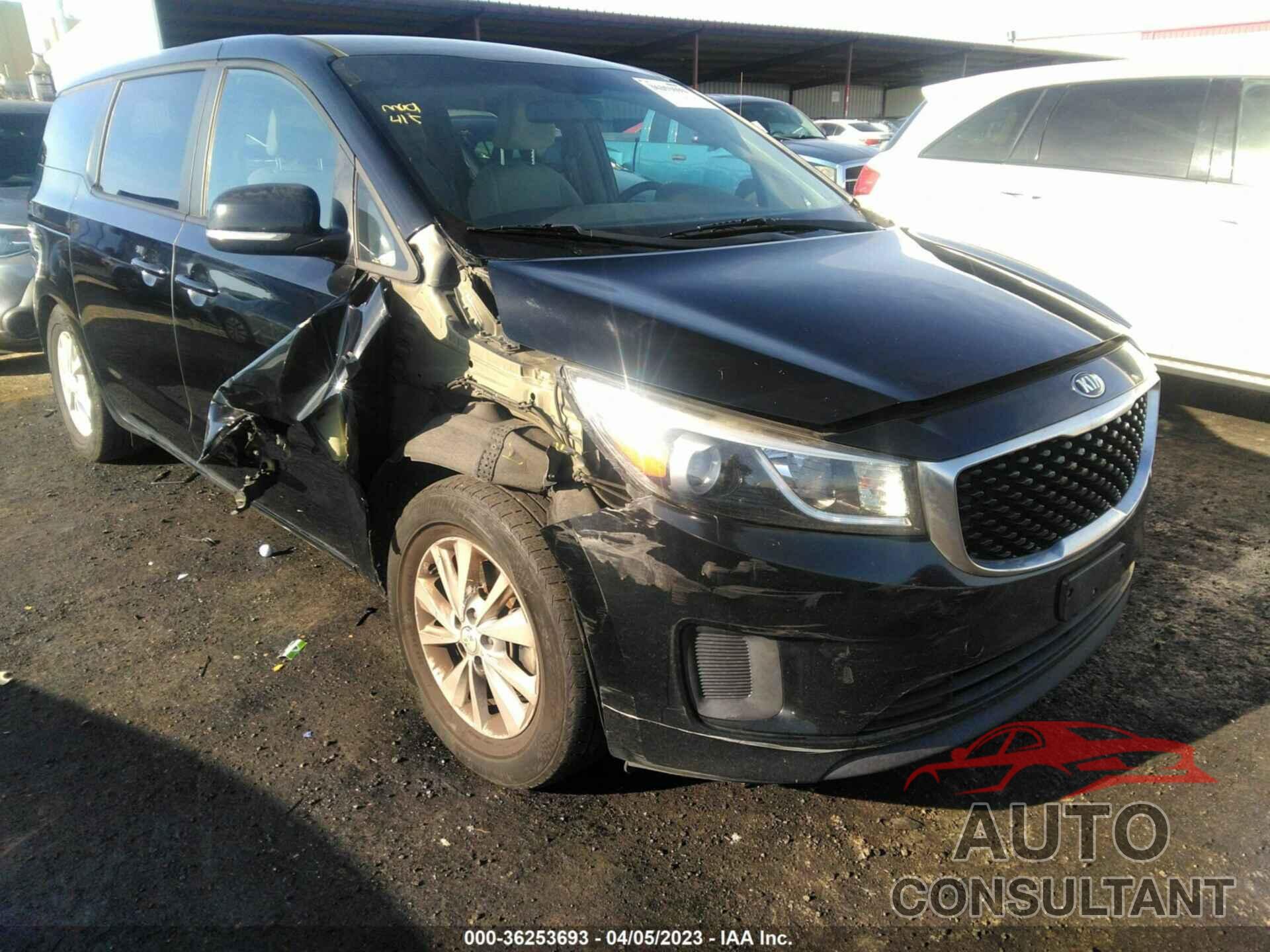 KIA SEDONA 2017 - KNDMB5C15H6243812