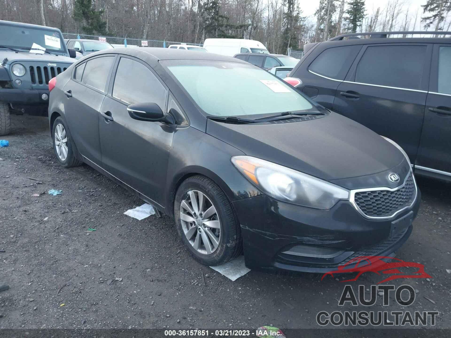 KIA FORTE 2015 - KNAFX4A6XF5415612