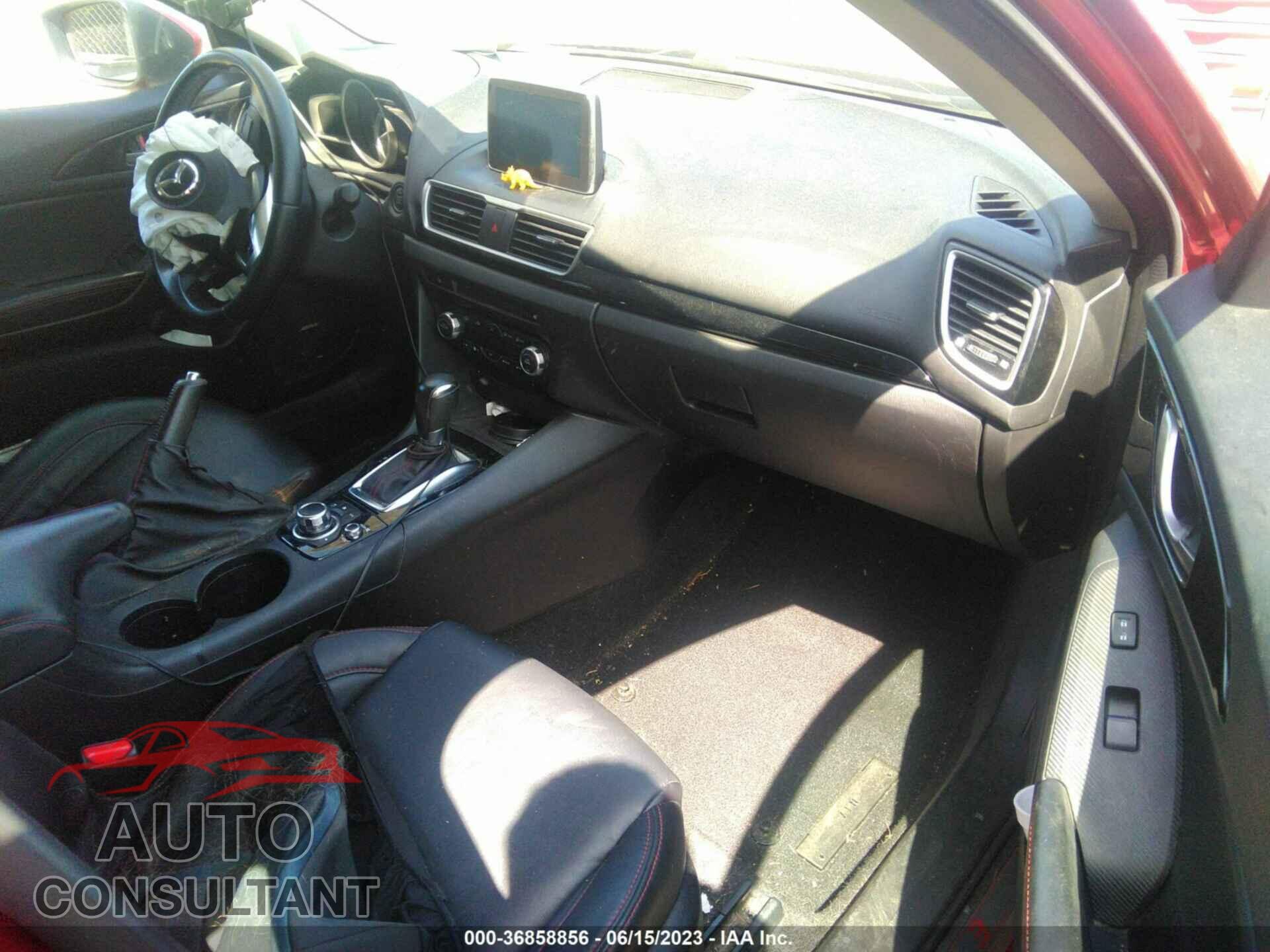 MAZDA MAZDA3 2015 - JM1BM1M76F1241736