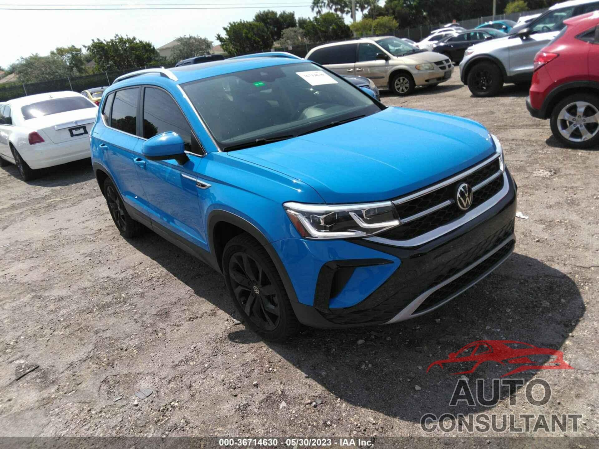 VOLKSWAGEN TAOS 2022 - 3VV1X7B23NM005545