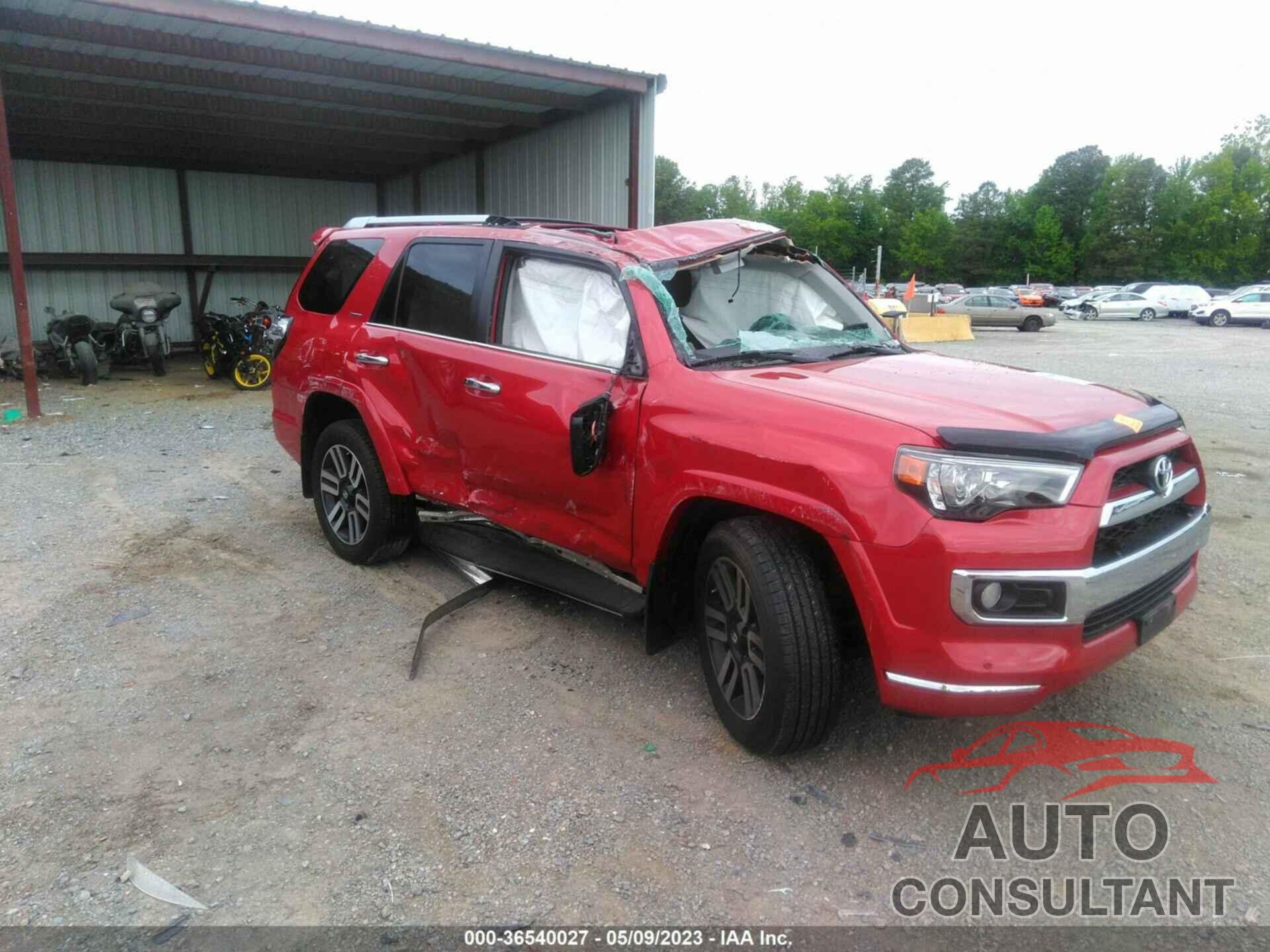 TOYOTA 4RUNNER 2018 - JTEBU5JR5J5535137