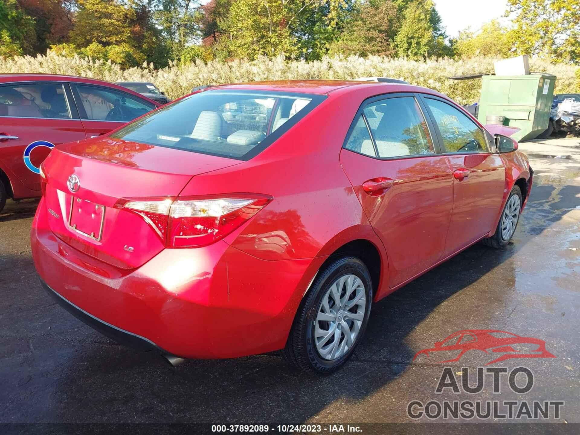 TOYOTA COROLLA 2017 - 2T1BURHEXHC798977