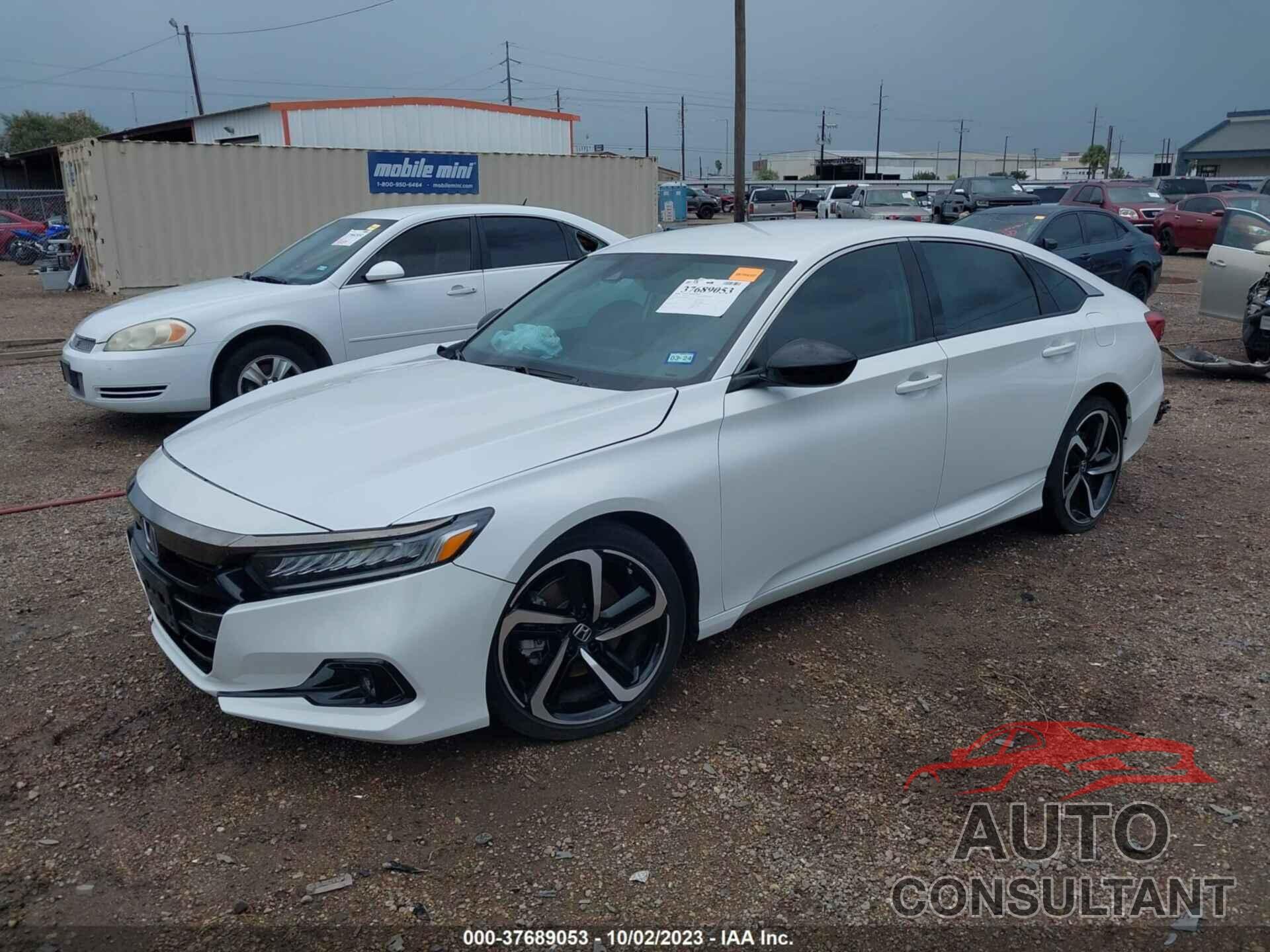 HONDA ACCORD 2022 - 1HGCV1F48NA034186