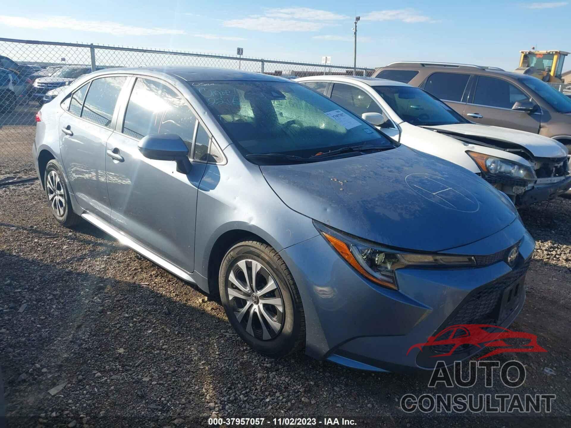TOYOTA COROLLA 2022 - JTDEAMDE8N3010555