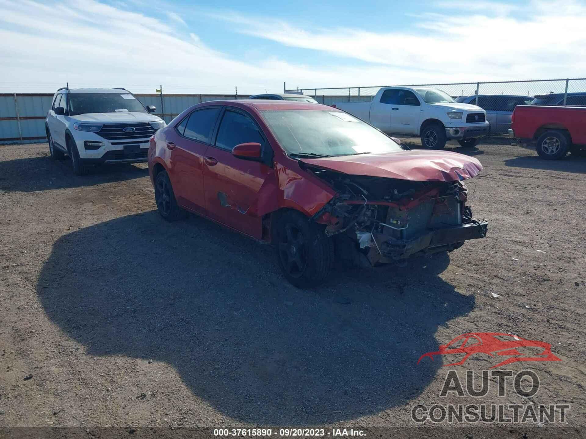 TOYOTA COROLLA 2016 - 5YFBURHE4GP394281