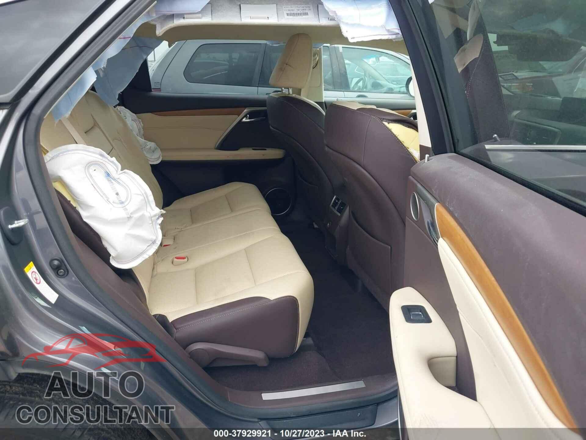 LEXUS RX 2017 - 2T2ZZMCA6HC088879