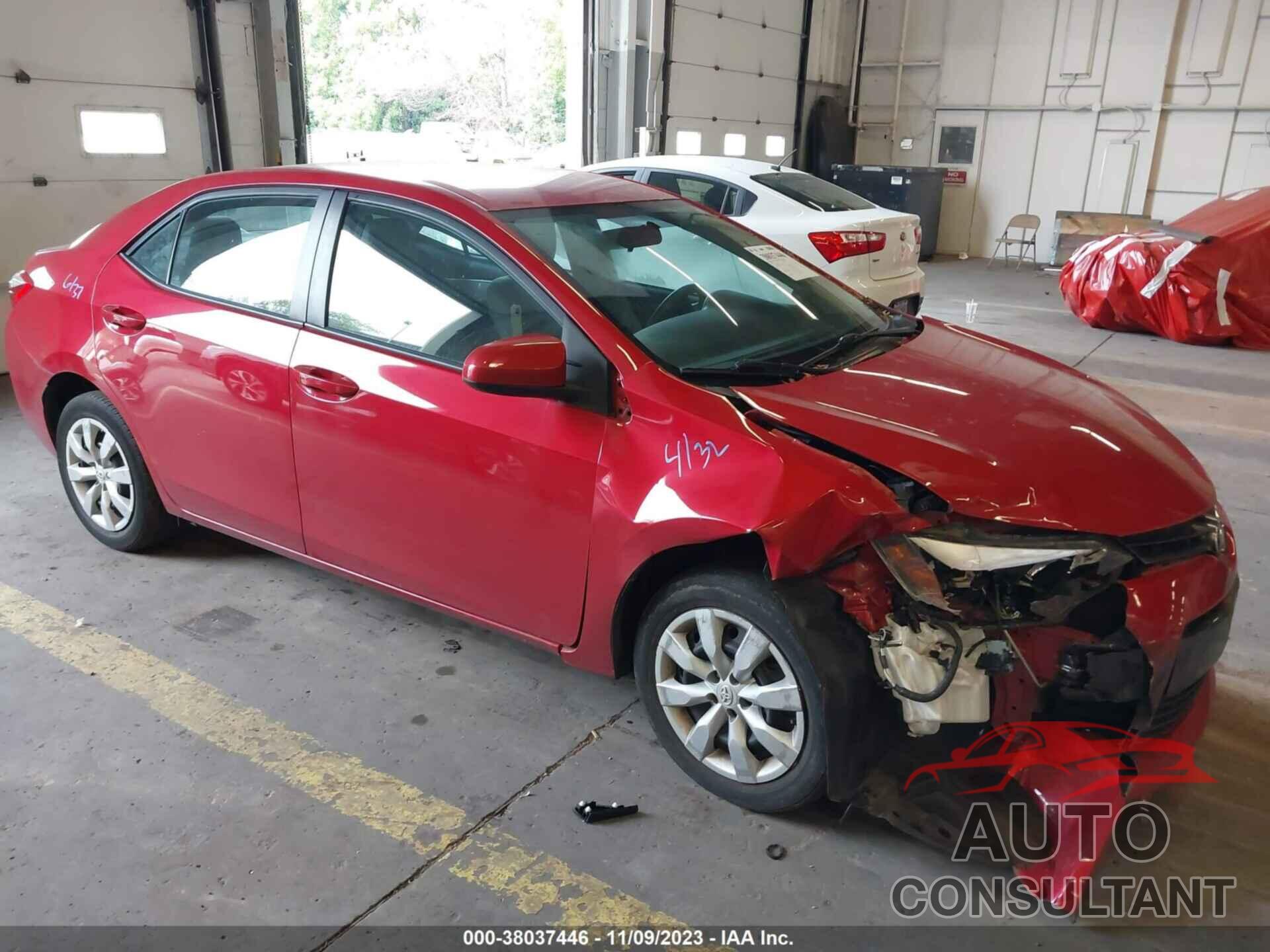 TOYOTA COROLLA 2016 - 2T1BURHE8GC487126