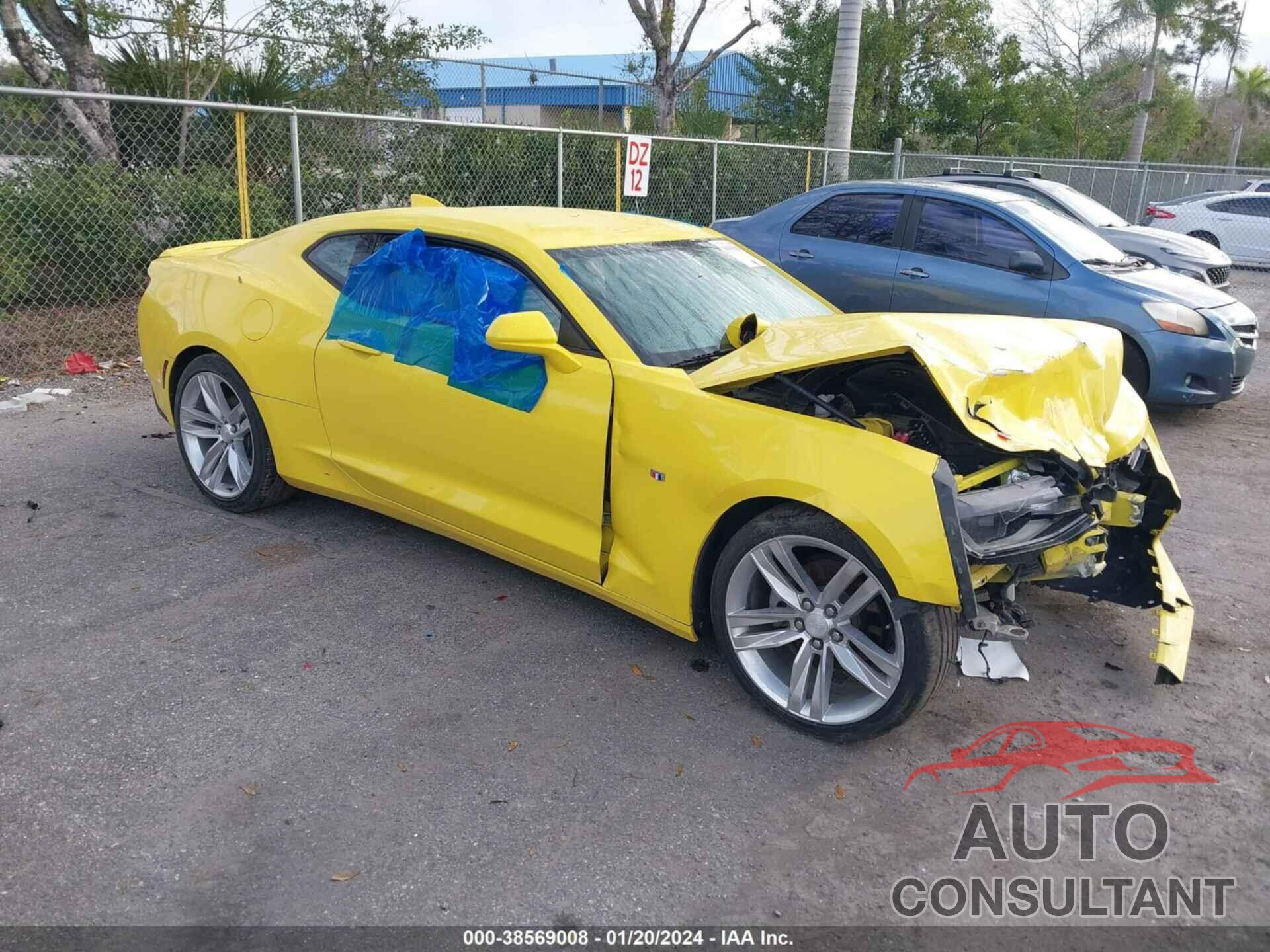 CHEVROLET CAMARO 2016 - 1G1FB1RS0G0183563