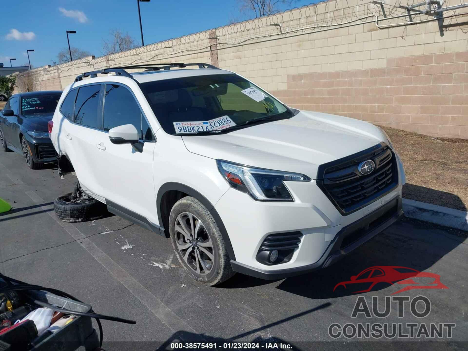 SUBARU FORESTER 2022 - JF2SKAPC6NH457043