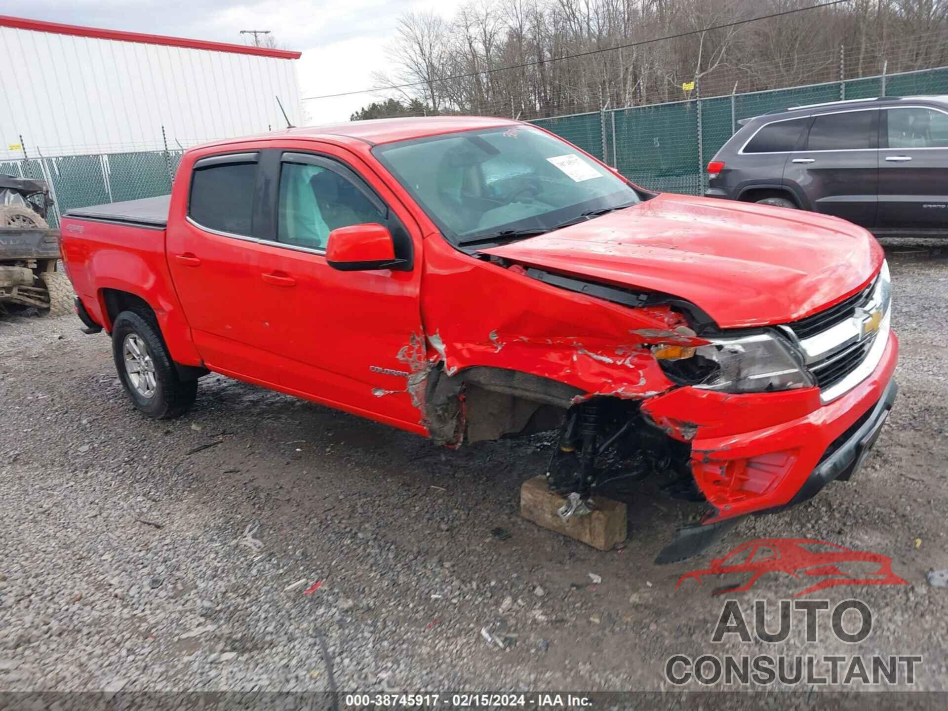 CHEVROLET COLORADO 2017 - 1GCGTBEN0H1232156